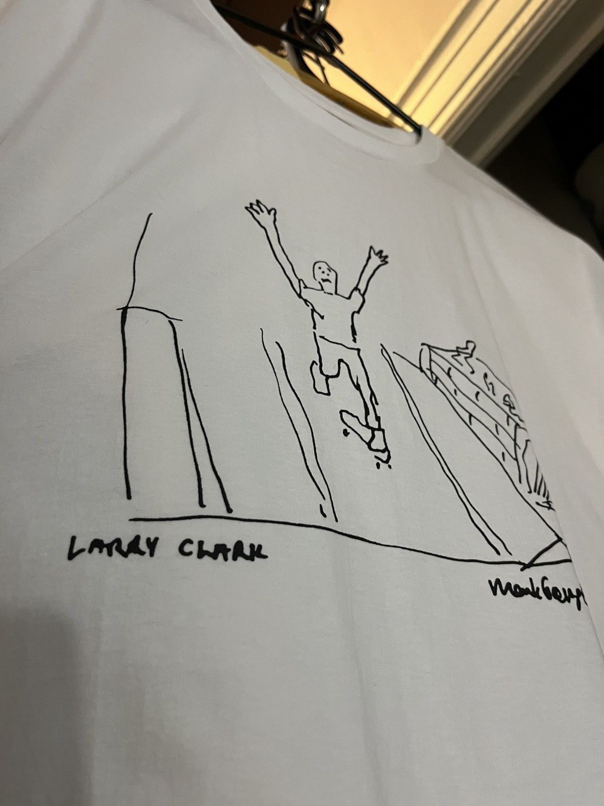 Vintage Larry Clark Mark Gonzales Drawing t shirt Ruttkowski 68 Size US L / EU 52-54 / 3 - 7 Thumbnail