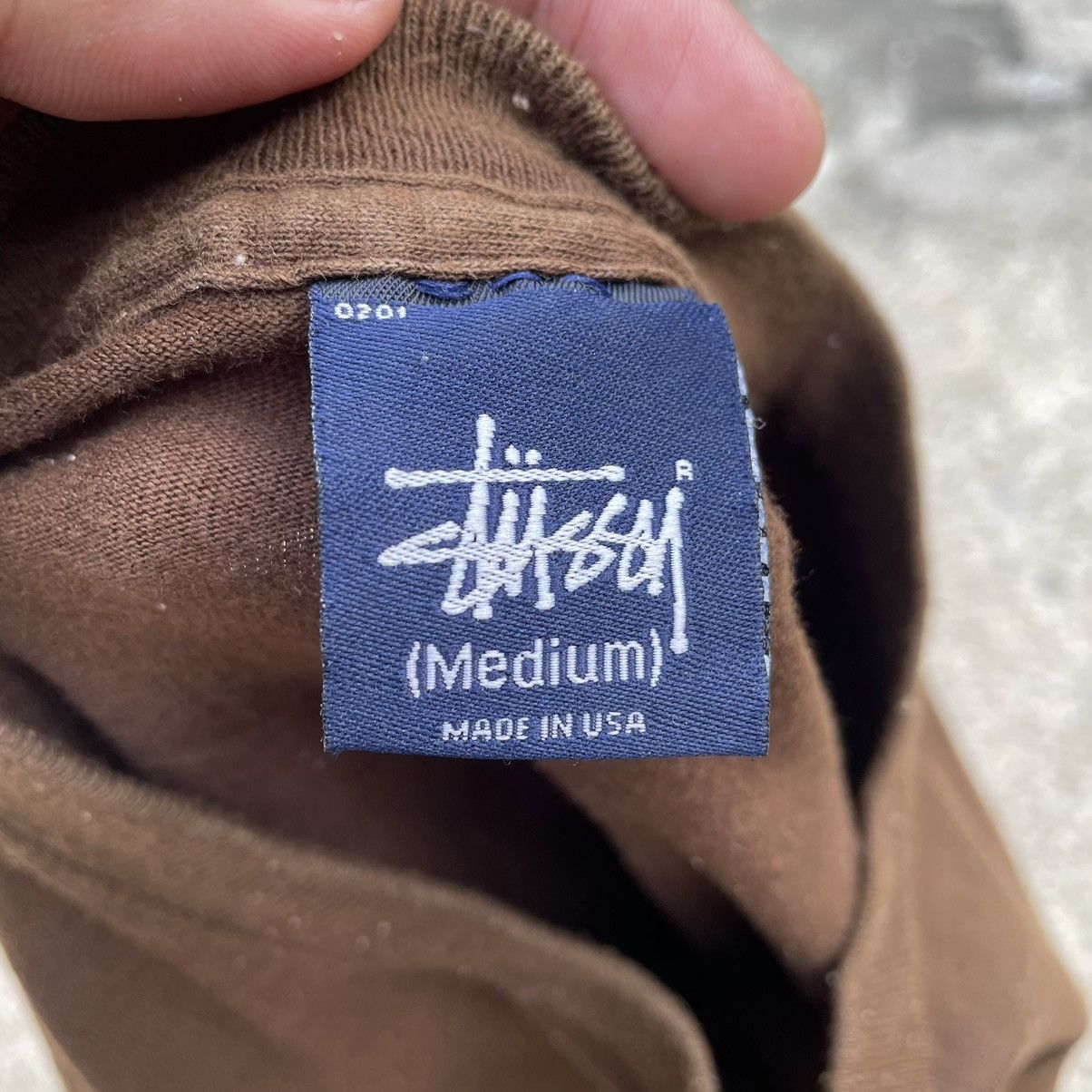 Stussy × Vintage 🔥Trash🔥Vintage 90s STUSSY NYLTLA Single Stitch Sun Faded Tee Size US M / EU 48-50 / 2 - 11 Thumbnail