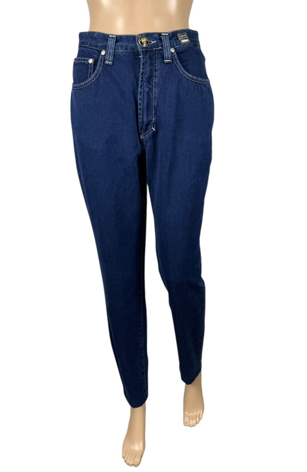 Versace Jeans Couture Versace Jeans Couture Vintage Blue Jeans size 30 Size 30" / US 8 / IT 44 - 3 Thumbnail