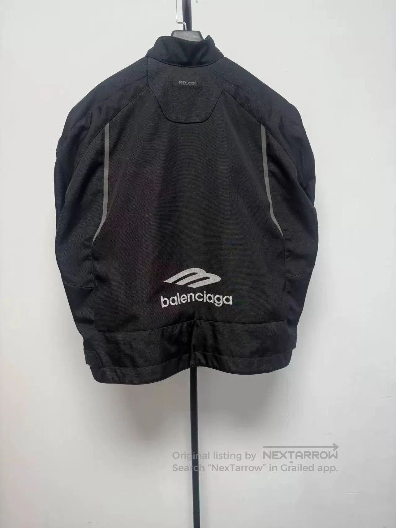 Balenciaga Balenciaga Solid Oversized High Neck Biker Jacket. Size US S / EU 44-46 / 1 - 2 Thumbnail
