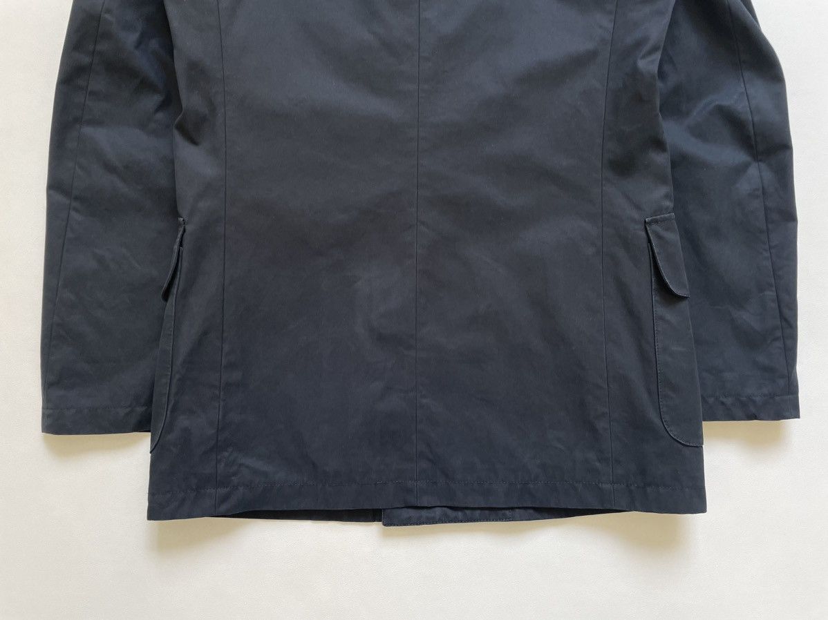 Maison Margiela S/S 10 Blue Cotton Mac Caban Jacket Size US M / EU 48-50 / 2 - 17 Thumbnail