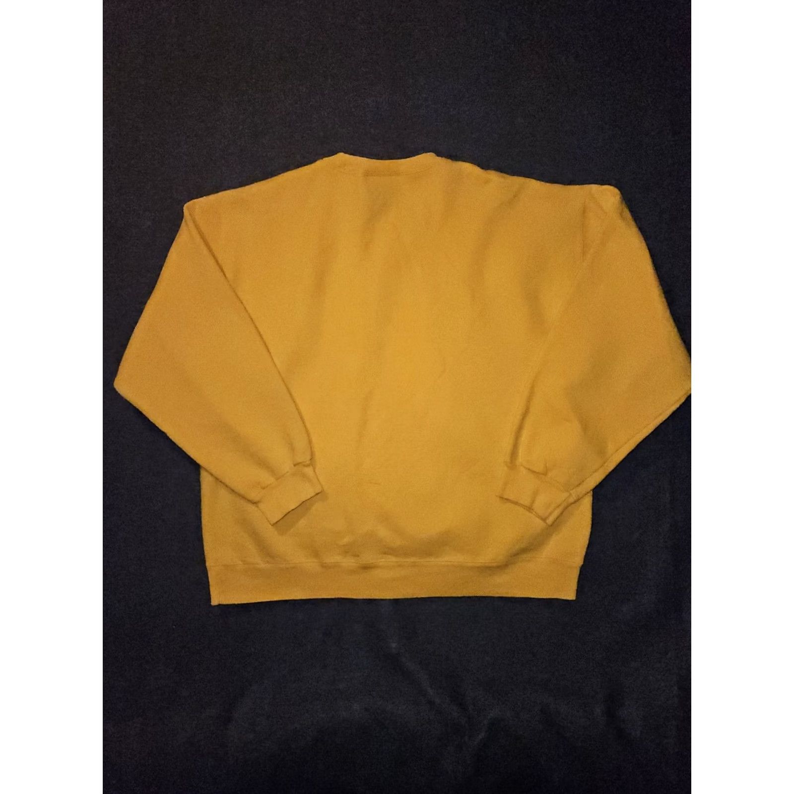 Starter VINTAGE Starter Sweatshirt Men L Yellow Long Sleeve Logo Sports 90s Y2K Embroidered Crew Neck Pullover Size US L / EU 52-54 / 3 - 8 Thumbnail