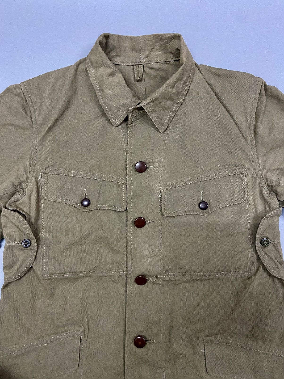 Other World War II Imperial Japanese Army (IJA) Tropical Tunic Size US S / EU 44-46 / 1 - 16 Thumbnail