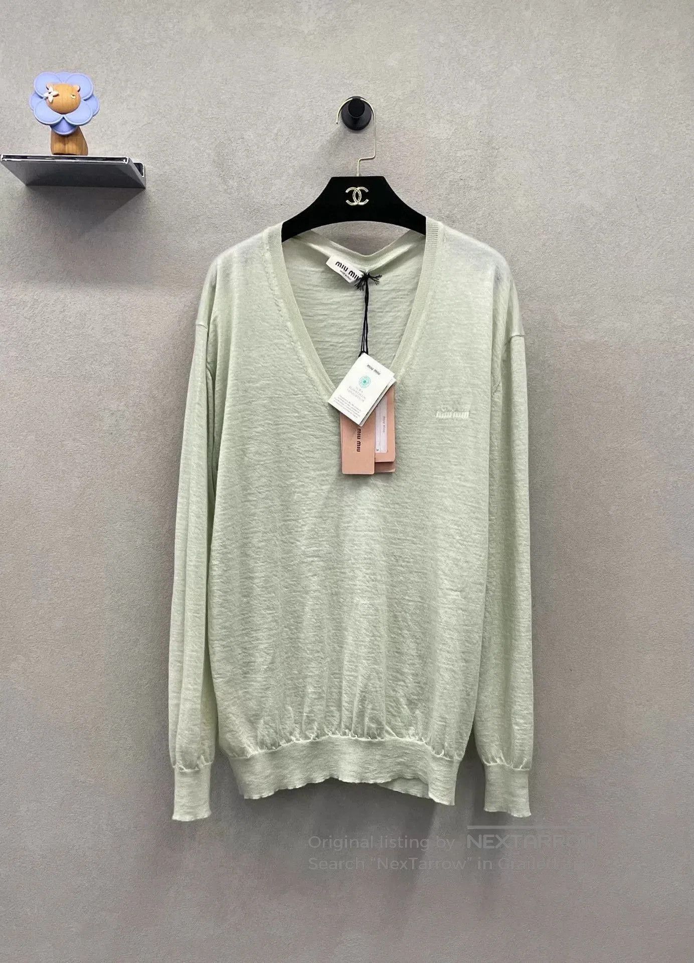 Miu Miu Miumiu Mint Green V. Size S / US 4 / IT 40 - 1 Thumbnail