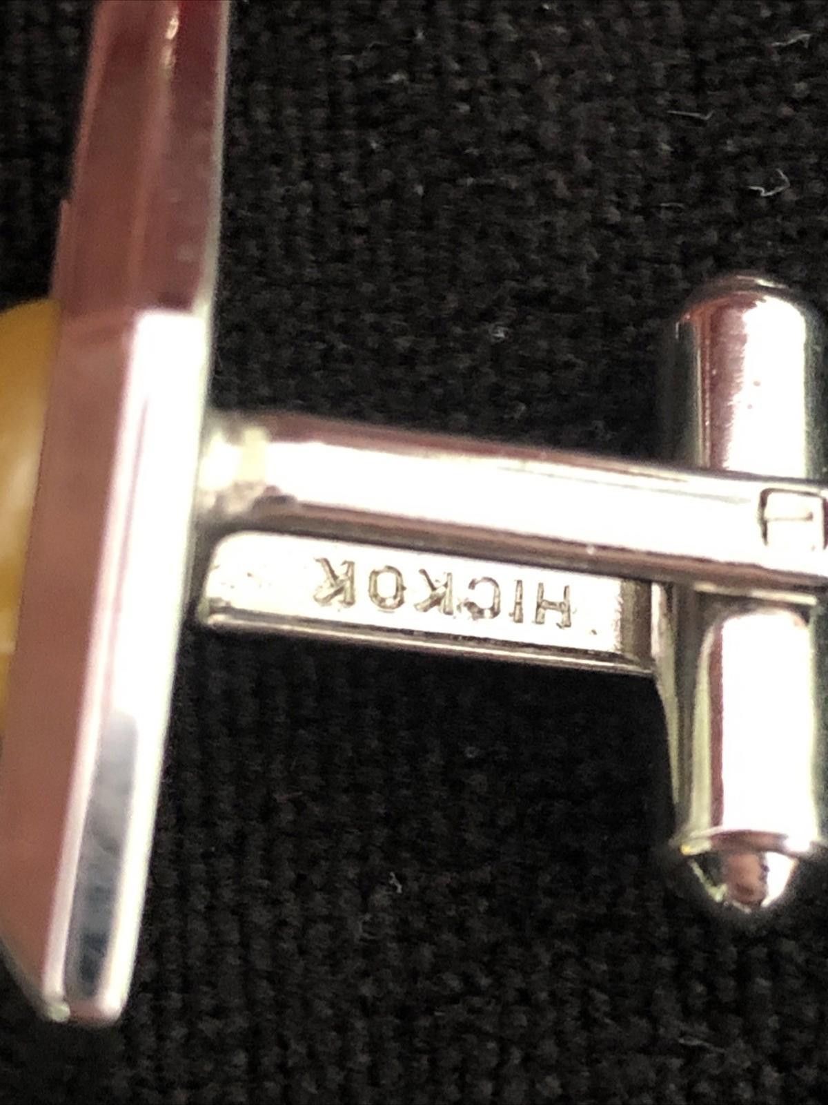 Other Hickok Mid century Cufflink & Tie Clip Set Size ONE SIZE - 8 Thumbnail