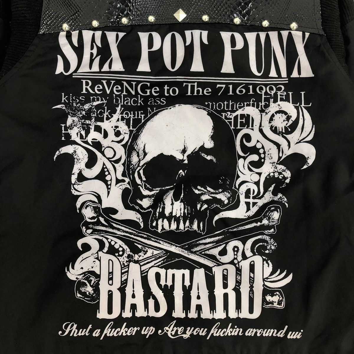 Sex Pot ReVeNGe 2000s Sex Pot Revenge Punk Bastrad Studded Zip Hoodie Size US M / EU 48-50 / 2 - 4 Thumbnail