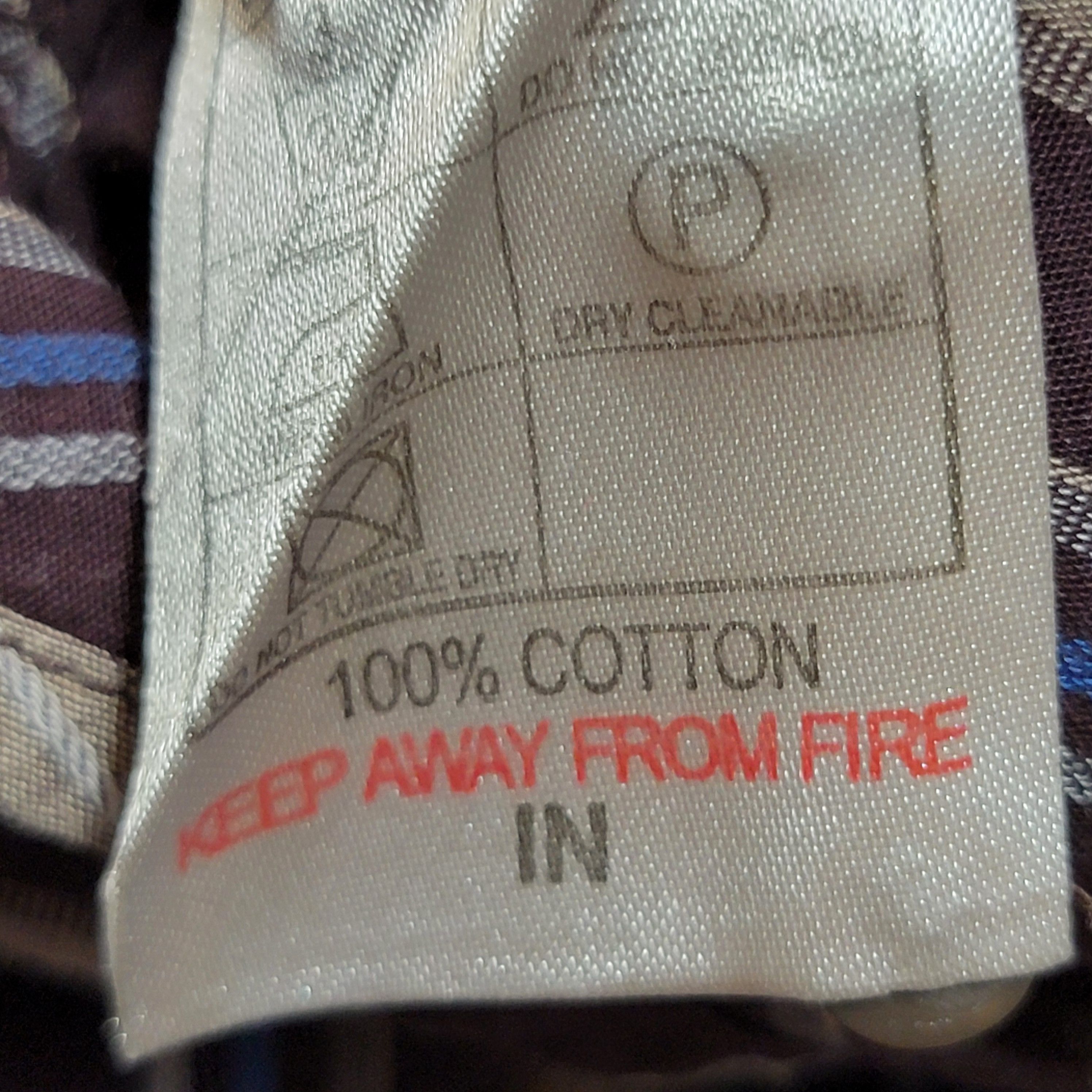 Ben Sherman Ben Sherman LS Full Button Shirt Stripes - Size XL Size XL / US 12-14 / IT 48-50 - 5 Thumbnail