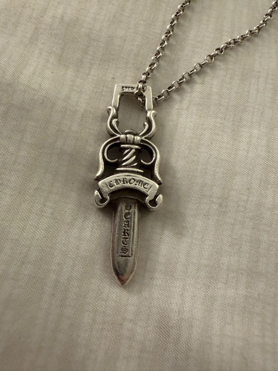 Chrome Hearts Chrome Hearts Sterling Silver Dagger Pendant #10 Size( 925) Size ONE SIZE - 1 Thumbnail