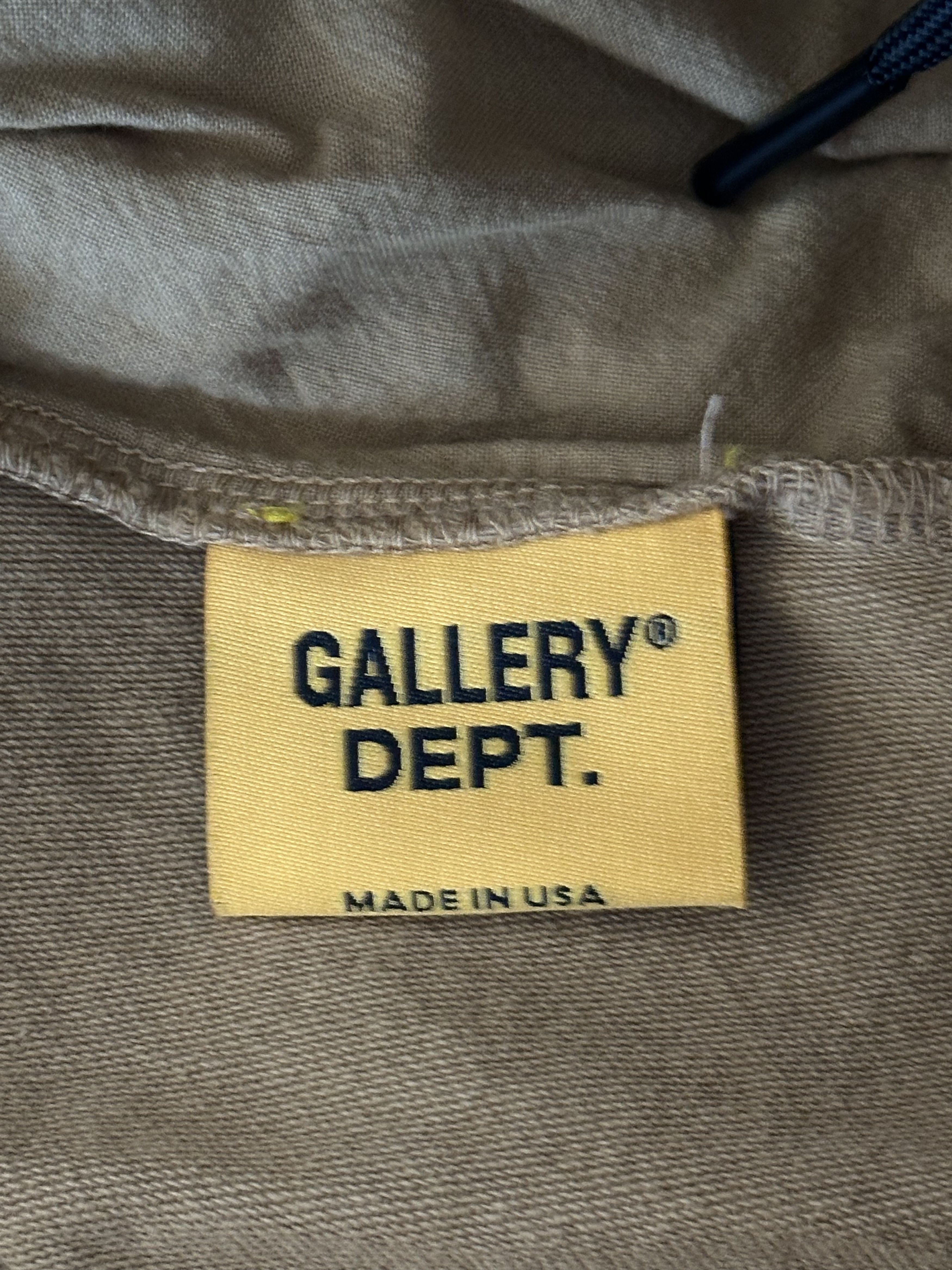 Gallery Dept. Gallery Dept Tan & Black Logo Zuma Shorts Size US 34 / EU 50 - 4 Thumbnail