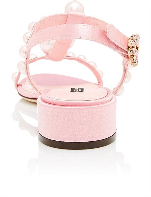 Dolce & Gabbana o1y0925 Square Heel Sandals in Pink Size US 5 / IT 35 - 4 Thumbnail