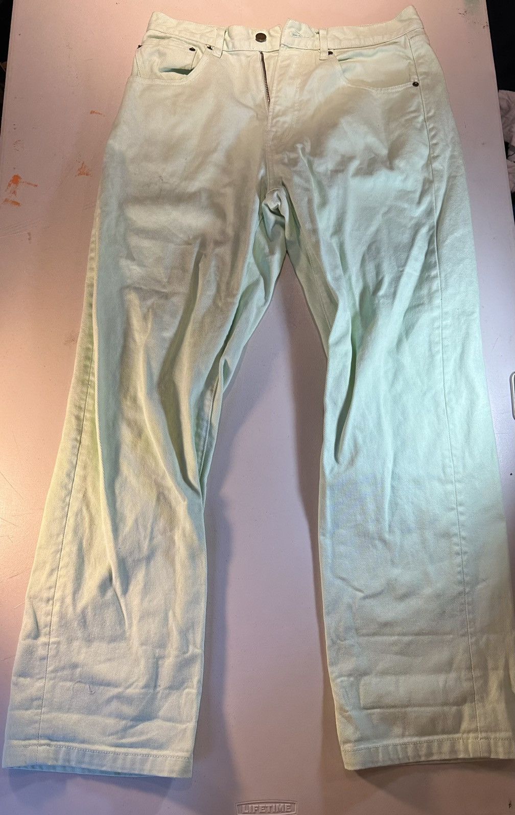 Golf Wang Golf Wang Mint Green Denim Jeans☘️ Size US 32 / EU 48 - 1 Thumbnail