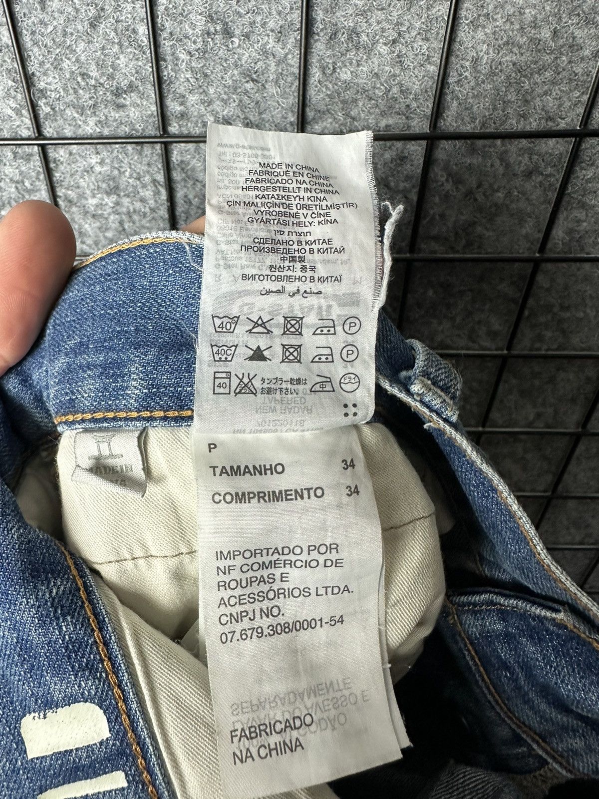 G-Star G Star Raw New Radar Tapered Distressed Jeans Size 34 Size US 34 / EU 50 - 12 Thumbnail