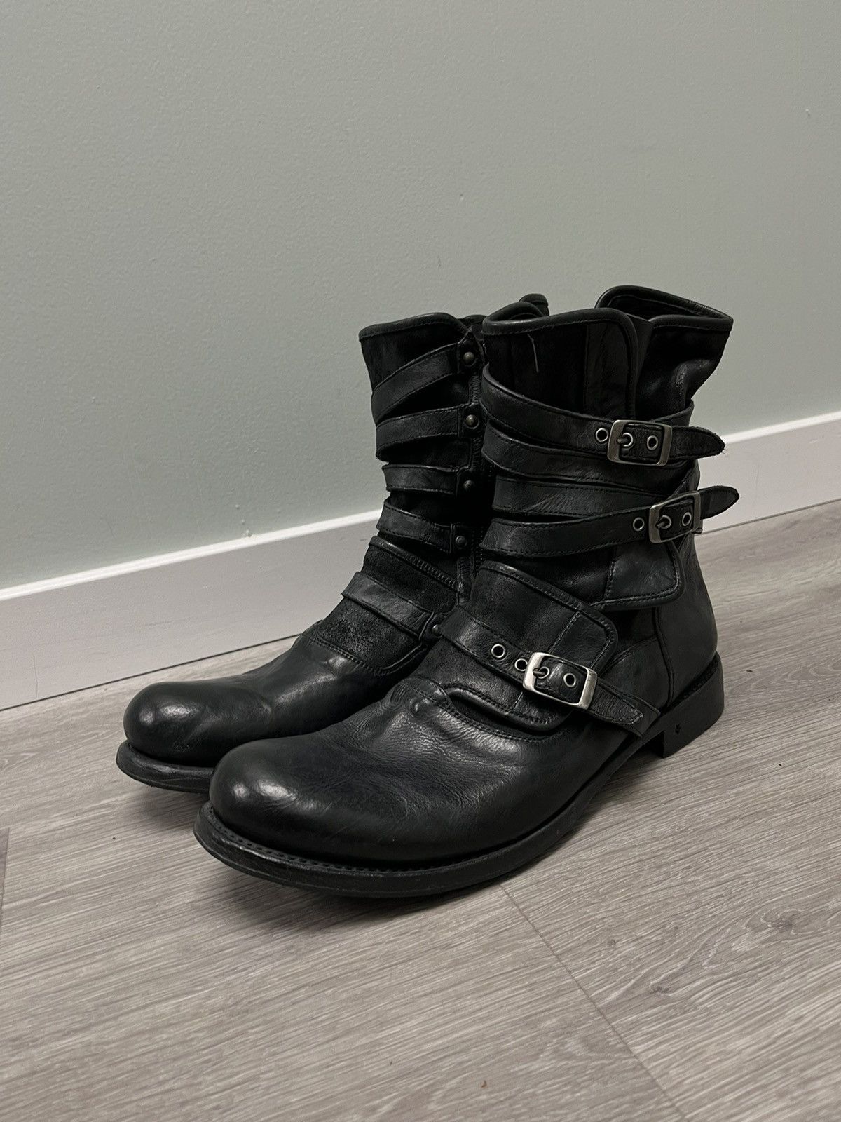 John Varvatos Engineer Triple buckle Boot. 11.5 Size US 11.5 / EU 44-45 - 5 Thumbnail