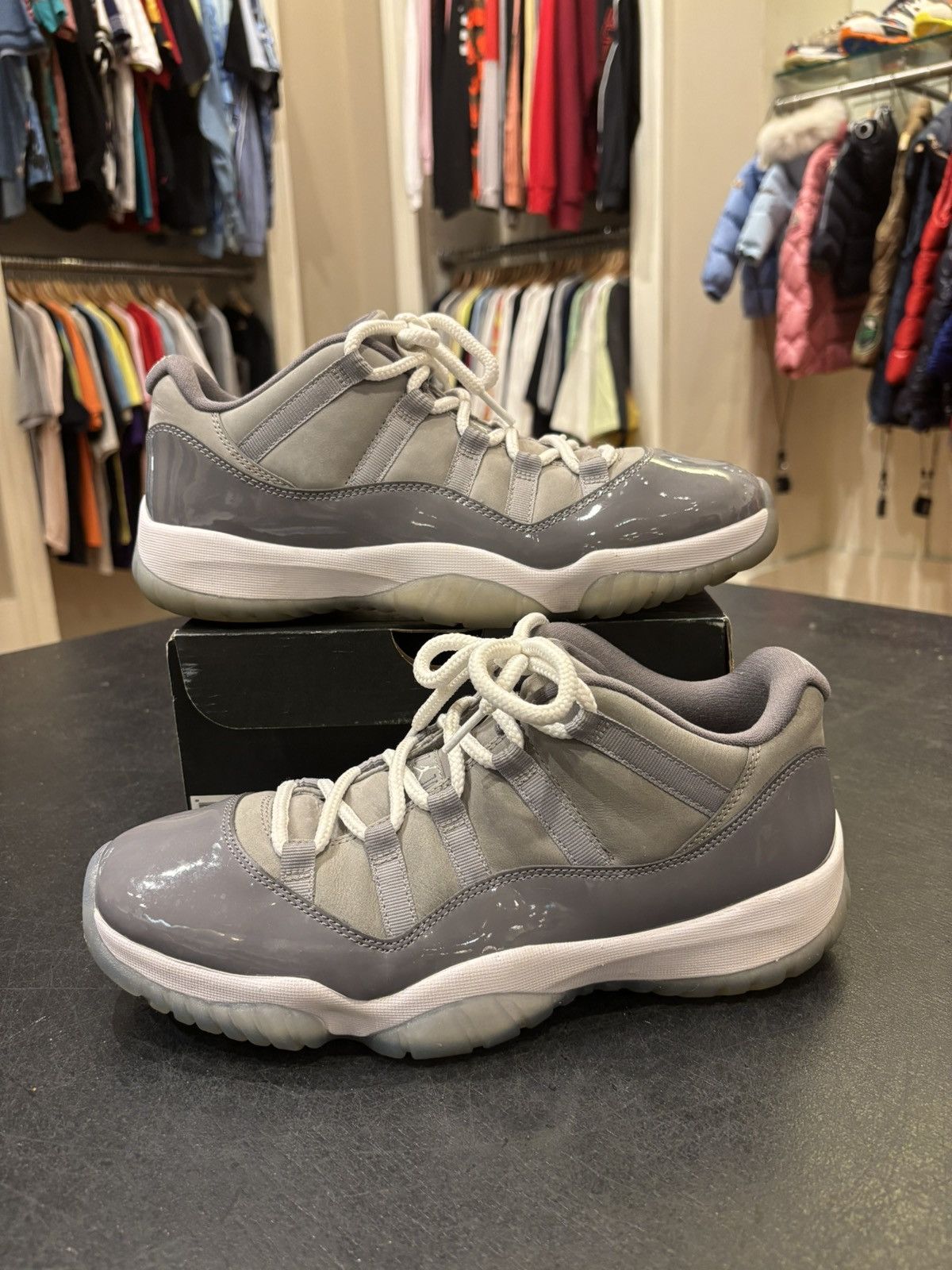 Jordan Brand Jordan 11 Retro Low ‘Cool Grey’ Size US 10 / EU 43 - 1 Thumbnail