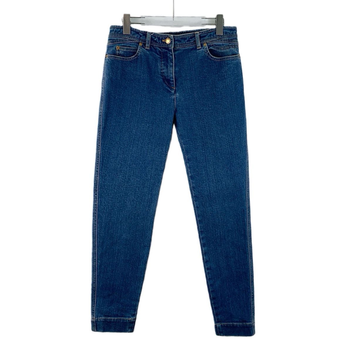 Louis Vuitton Louis Vuitton Dark Blue Cotton Casual Denim Pants K26WX Size 28" / US 6 / IT 42 - 1 Thumbnail