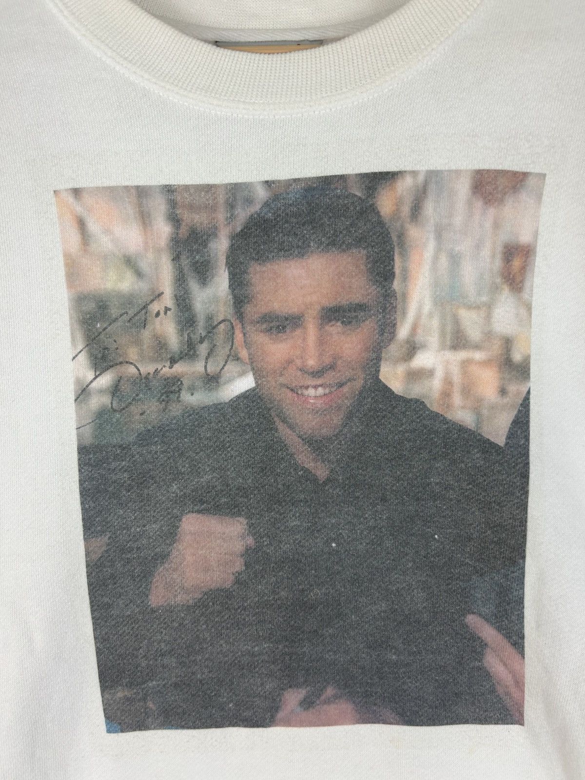 Guess × Vintage Vintage Guess Oscar De La Hoya Sweatshirt–90s Boxing Legend, Size US L / EU 52-54 / 3 - 6 Thumbnail