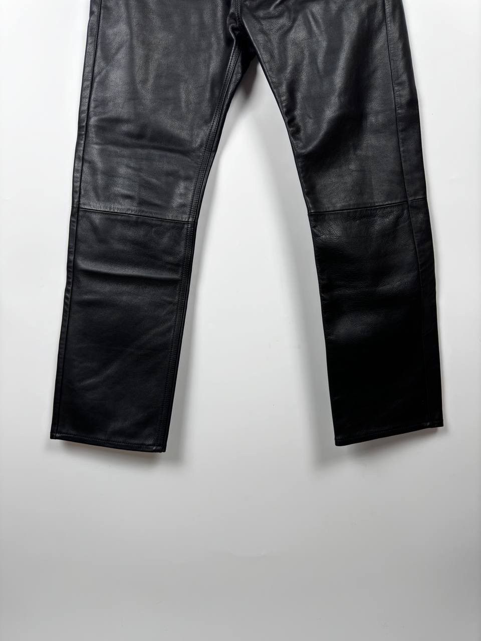Balenciaga Balenciaga Heavy Leather Pants Size US 30 / EU 46 - 6 Thumbnail