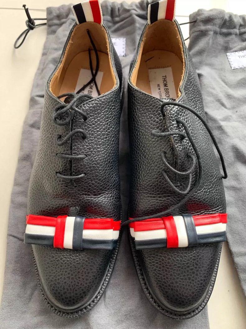 Thom Browne Thom Browne leather shoes Size US 5 / EU 37 - 1 Thumbnail