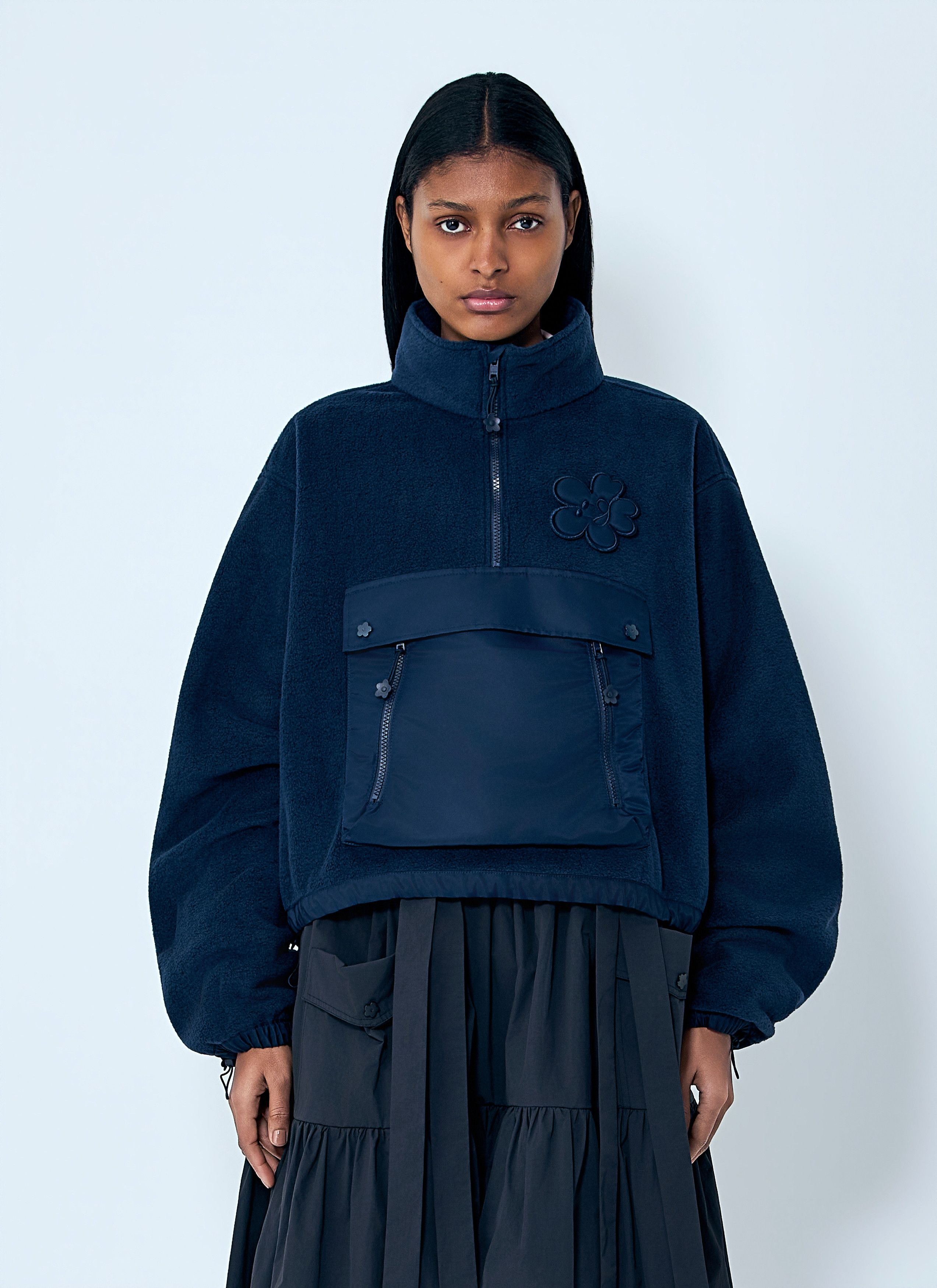 Cecilie Bahnsen High-Neck Fleece Pullover Size S / US 4 / IT 40 - 1 Thumbnail