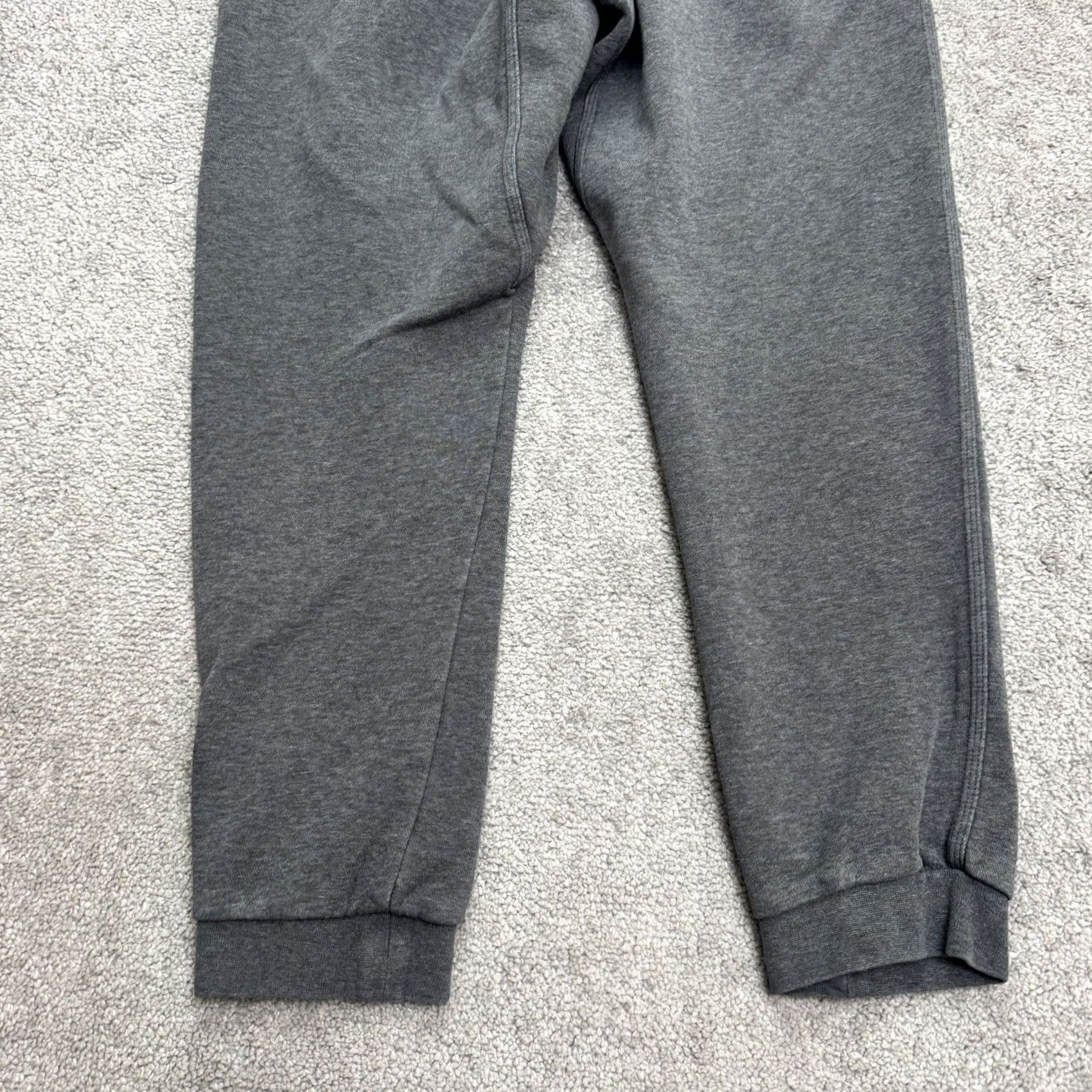 Nike Nike Fleece Jogger Sweatpants Mens Medium Dark Gray Elastic Waist Activewear Jogger Casual Size US 31 - 4 Thumbnail