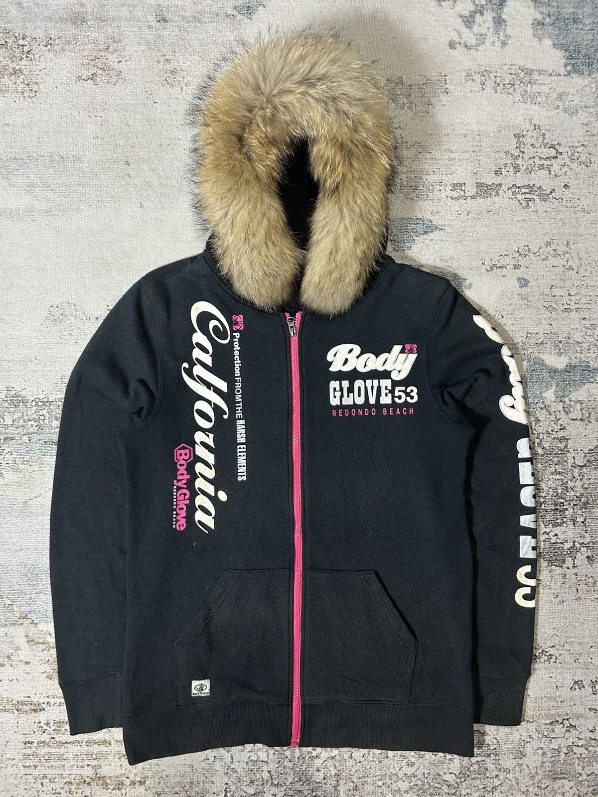 20471120 Body Glove Poem Zip Fur Hoodie lgb style Size US L / EU 52-54 / 3 - 1 Thumbnail