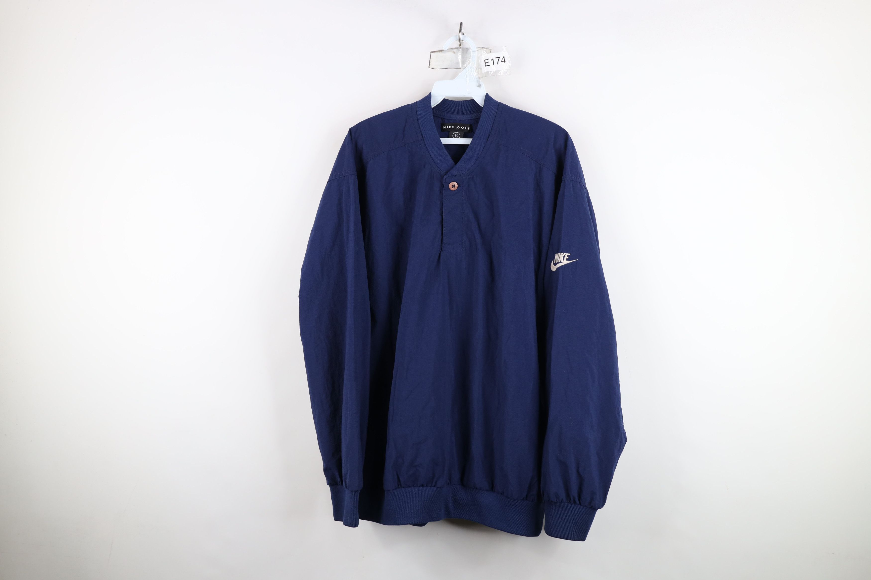 Nike Vintage 90s Nike Golf Swoosh Pullover Windbreaker Jacket Size US M / EU 48-50 / 2 - 1 Thumbnail
