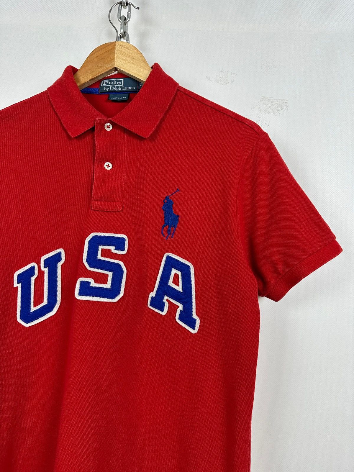 Polo Ralph Lauren Vintage Polo Ralph Lauren USA #3 Rugby Polo Shirt Chief Keef Size US M / EU 48-50 / 2 - 6 Thumbnail