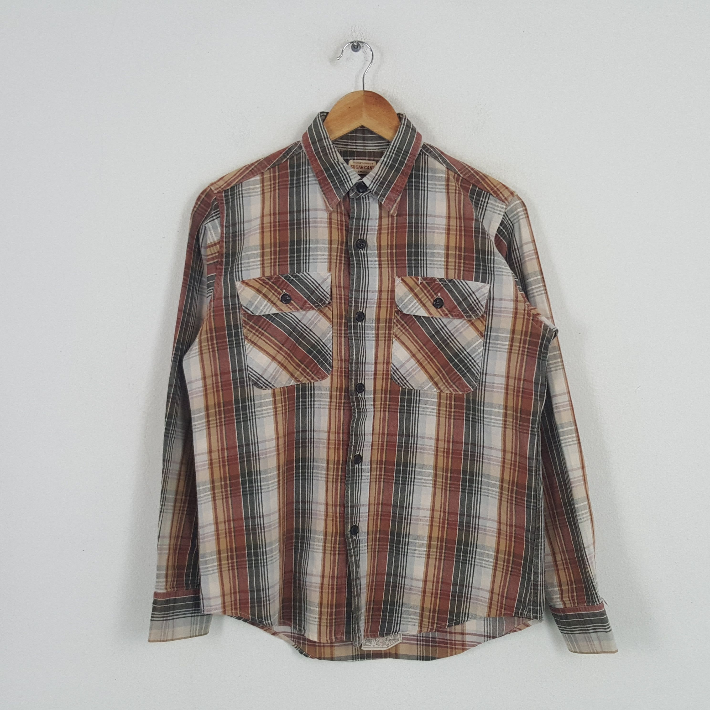 Sugar Cane × Vintage Vintage Sugar Cane Japanese Brand Retro Shirt Button Up Size US M / EU 48-50 / 2 - 1 Thumbnail