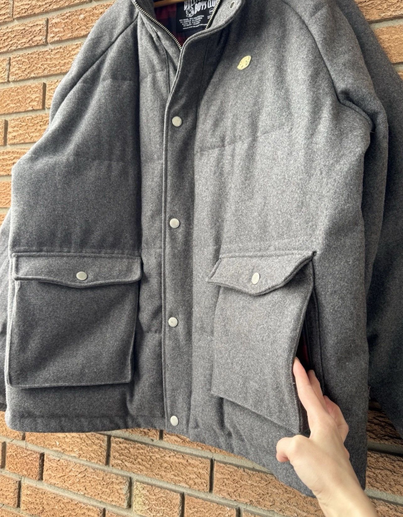 Billionaire Boys Club Billionaire Boys Club Puffer Jacket Big Logo BBC Size US XXL / EU 58 / 5 - 7 Thumbnail