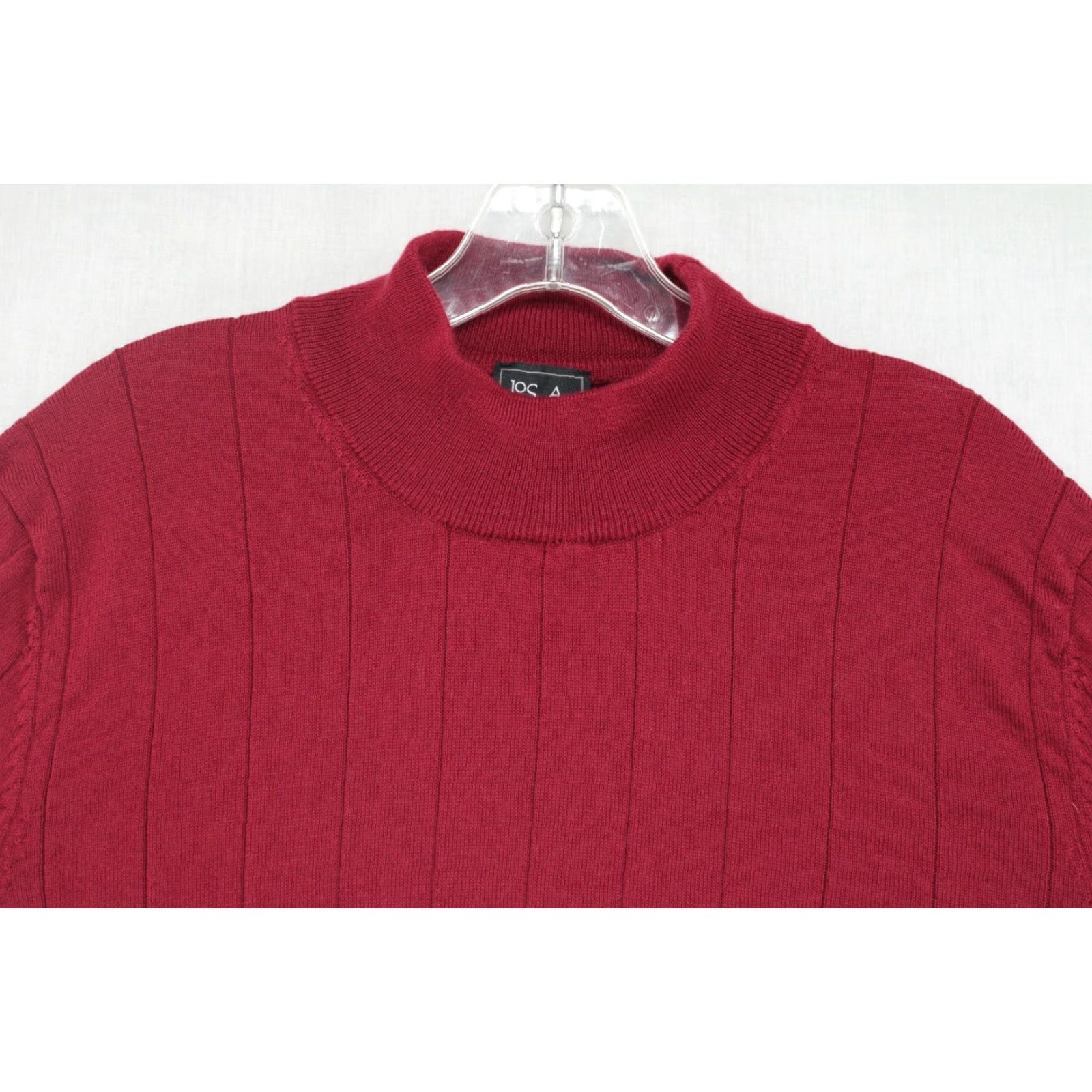 Jos. A. Bank VINTAGE Jos A Bank Sweater Men's XL Red Merino Wool Turtleneck Christmas Preppy Modern Size US XL / EU 56 / 4 - 3 Thumbnail