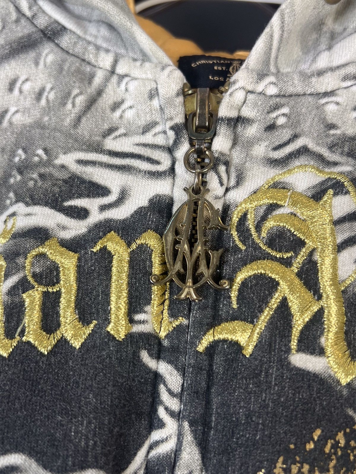 Christian Audigier vintage ed hardy by chritian audigher tattoo aop hoodie Size US S / EU 44-46 / 1 - 7 Thumbnail
