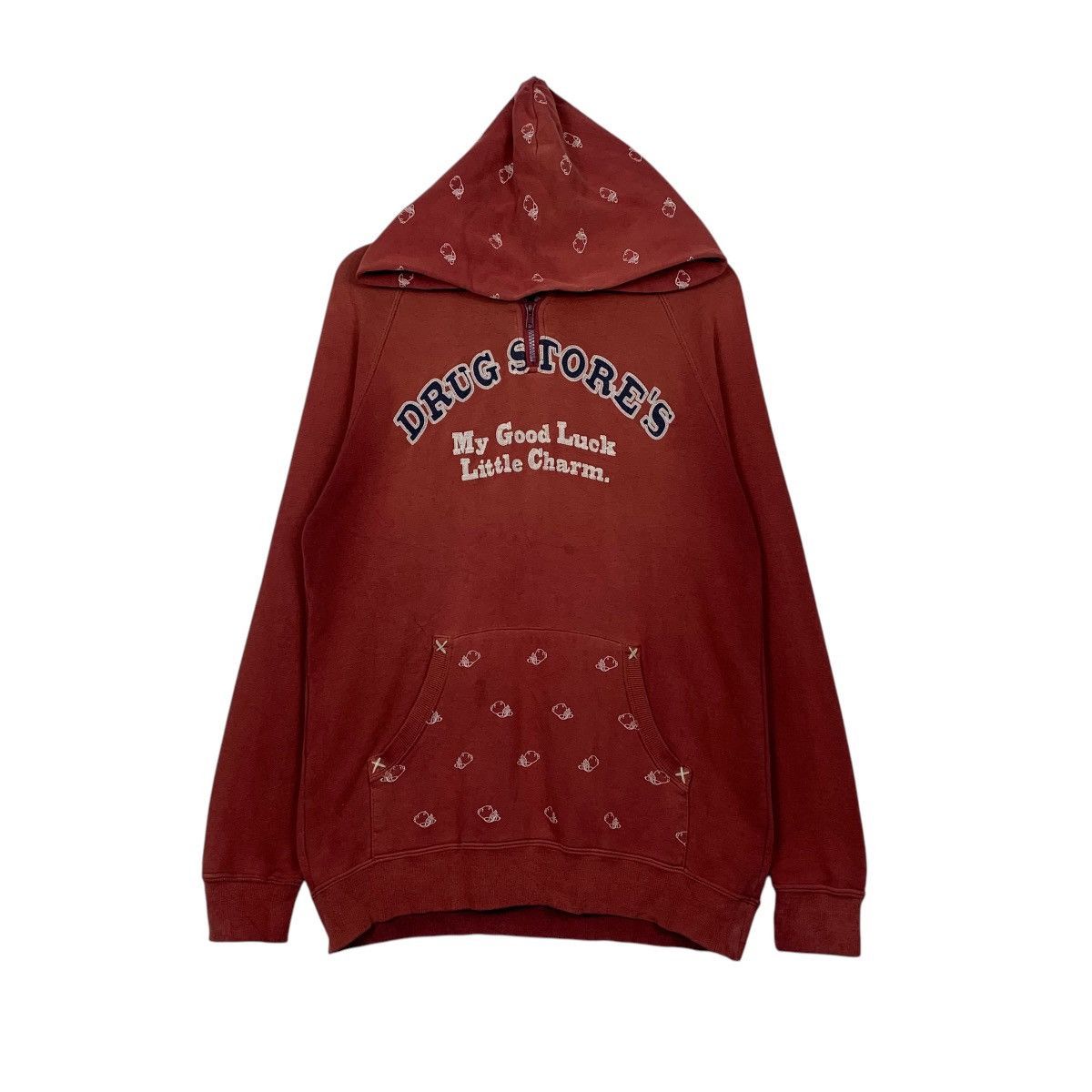 Japanese Brand Japanese Brand Drug Store's Big Logo Hoodie Size US S / EU 44-46 / 1 - 1 Thumbnail