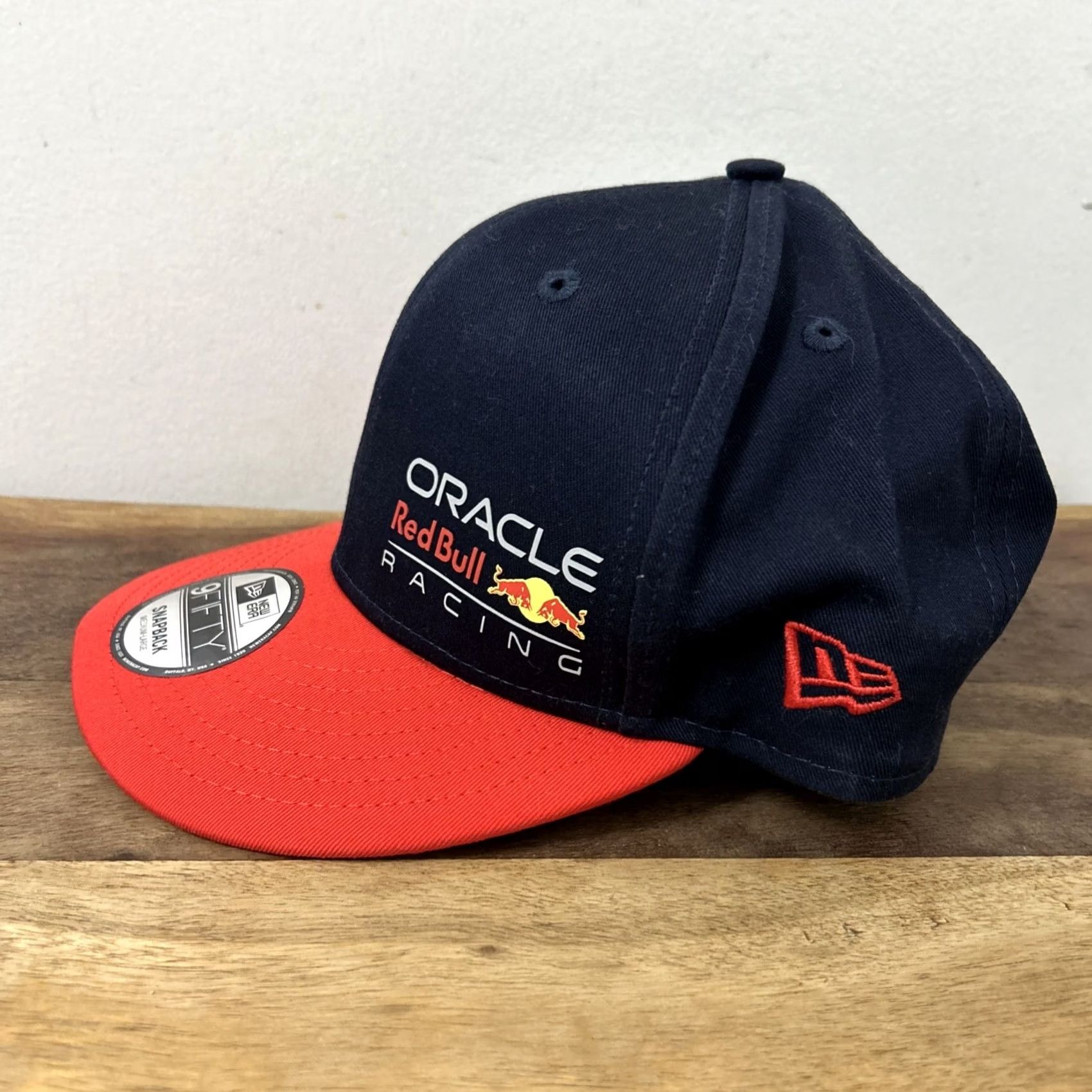 New Era New Era Oracle Red Bull Racing Snapback Trucker Hat Blue Medium Large Adjustable Cap Mens Boys Size ONE SIZE - 4 Thumbnail
