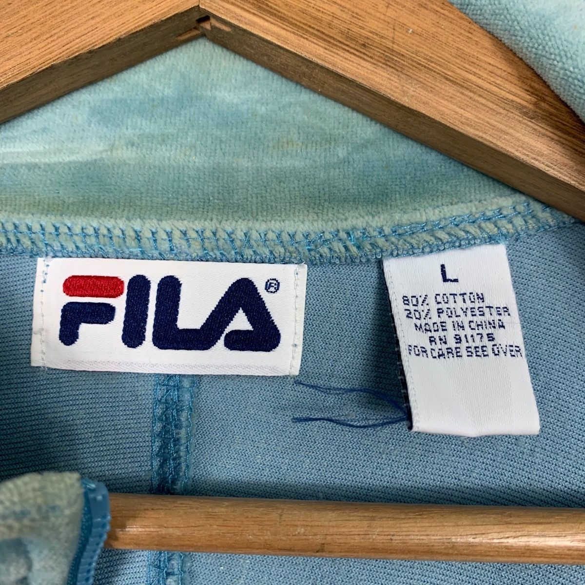 Fila Vintage 90's FILA Sweater Jacket #2526-C114 Size US L / EU 52-54 / 3 - 15 Thumbnail