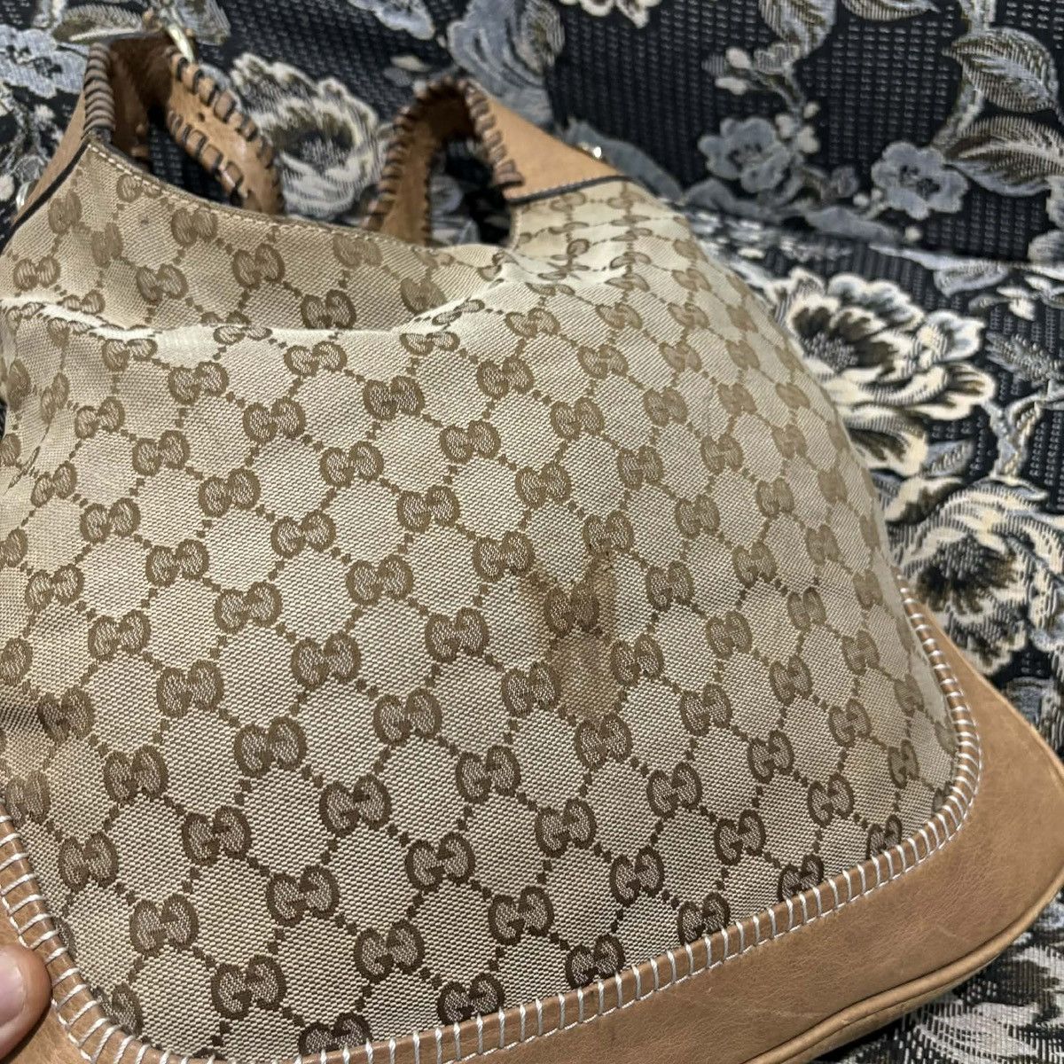 Gucci 🔥GUCCI THE NEW JACKIE HOBO BAG MONOGRAM Size ONE SIZE - 5 Thumbnail