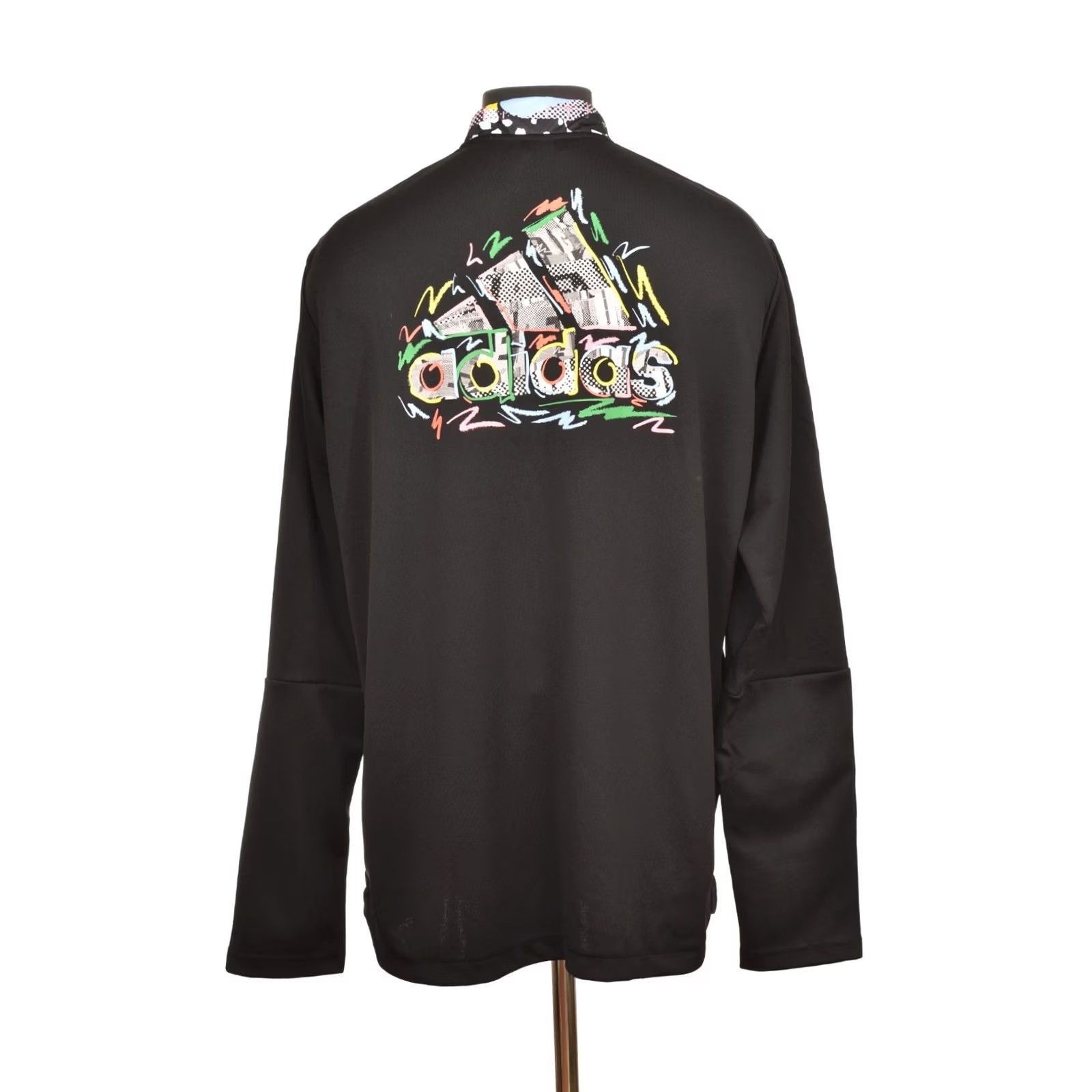 Adidas DDP Adidas Tiro Pride Celtic FC Football Soccer Track Jacket Top XL Black Mens Athletic Tracksuit Jacket HC9780 Size 46R - 3 Thumbnail