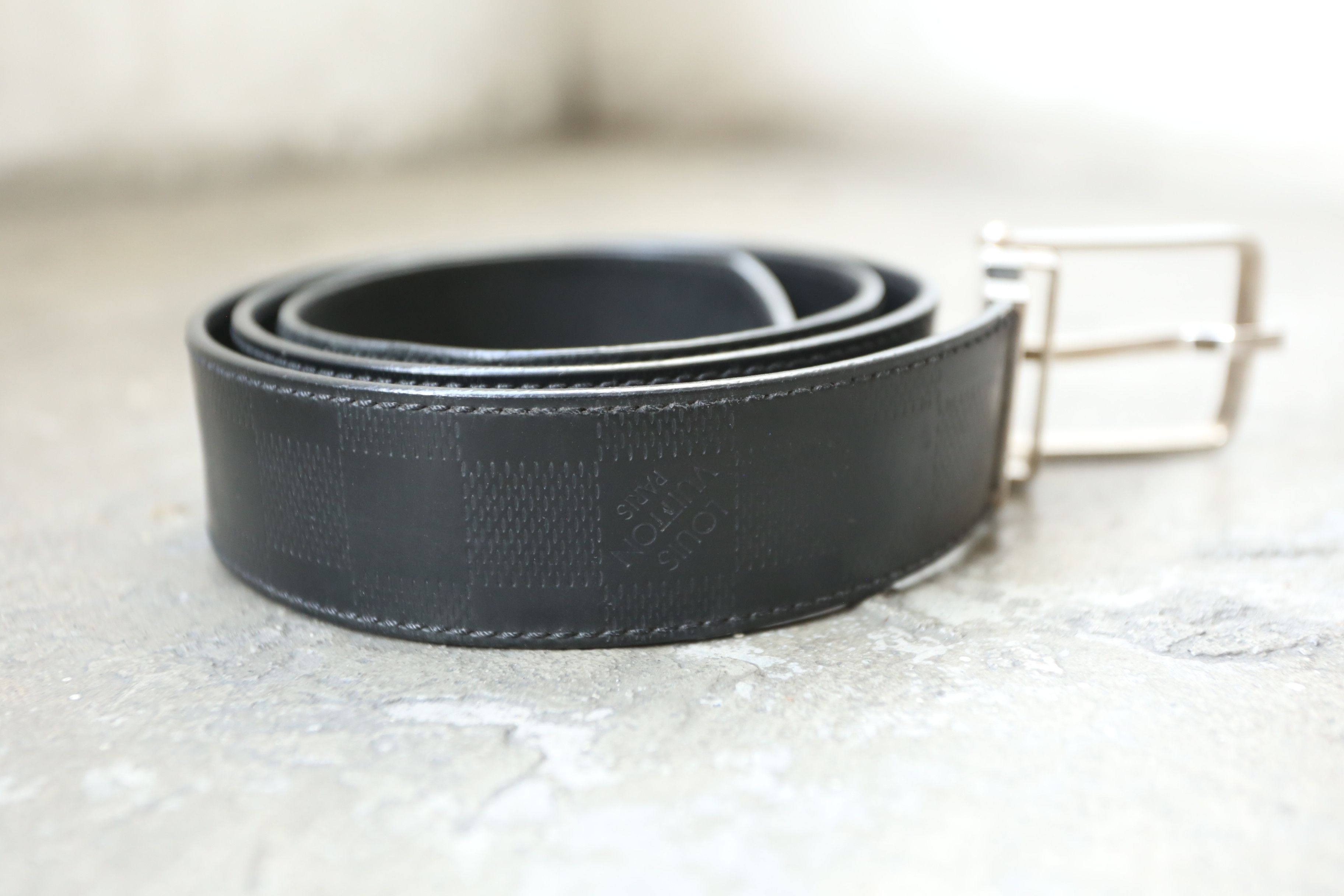 Louis Vuitton Louis Vuitton - 2014 - Damier 35mm Reversible Belt Size 30 - 2 Thumbnail