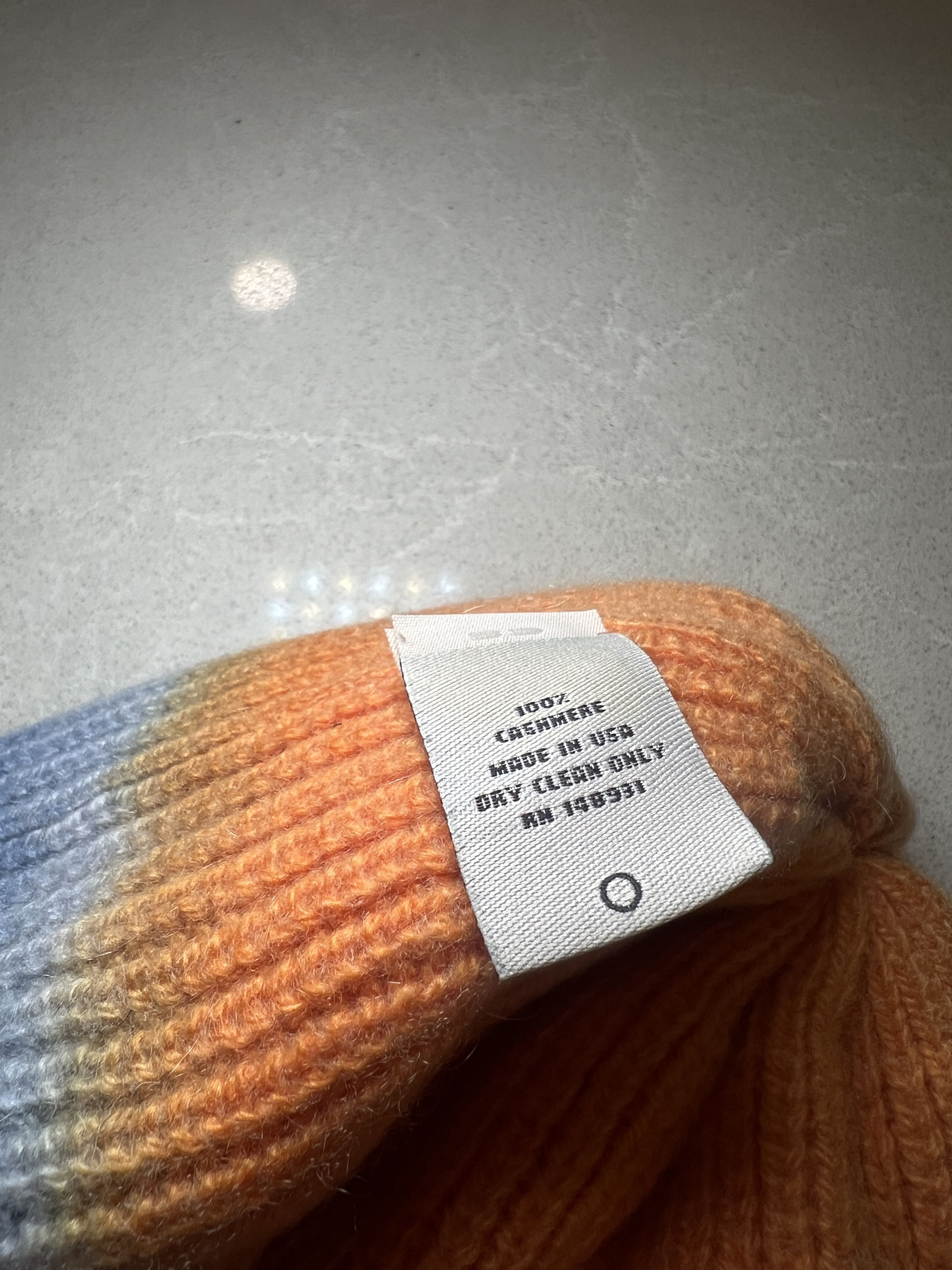 The Elder Statesman BNWT Elder Statesman Cashmere Striped Beanie Size ONE SIZE - 4 Thumbnail