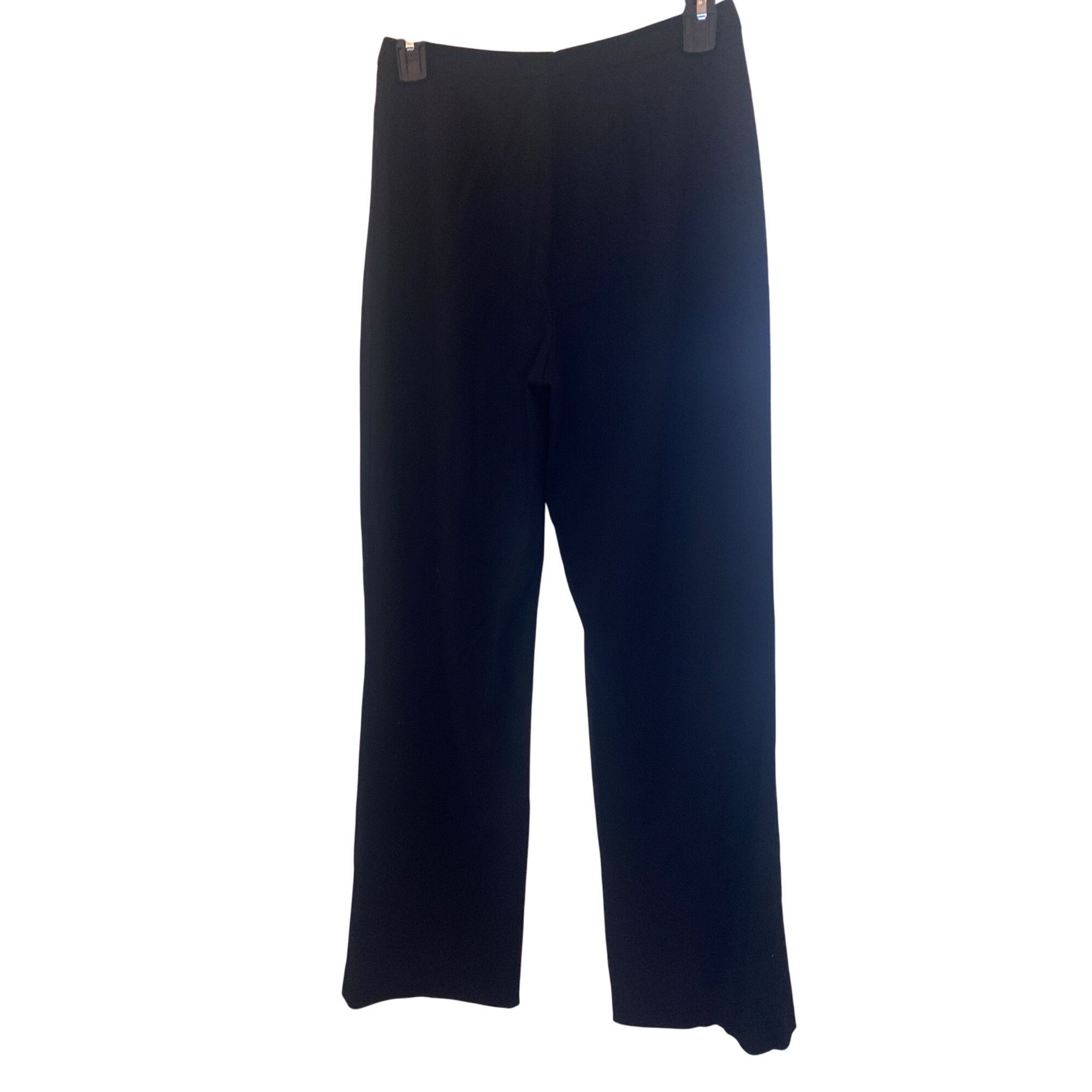 Escada Escada Wool High Rise Dress Pants 36 Small Black 30" inseam Size 26" / US 2 / IT 38 - 3 Thumbnail