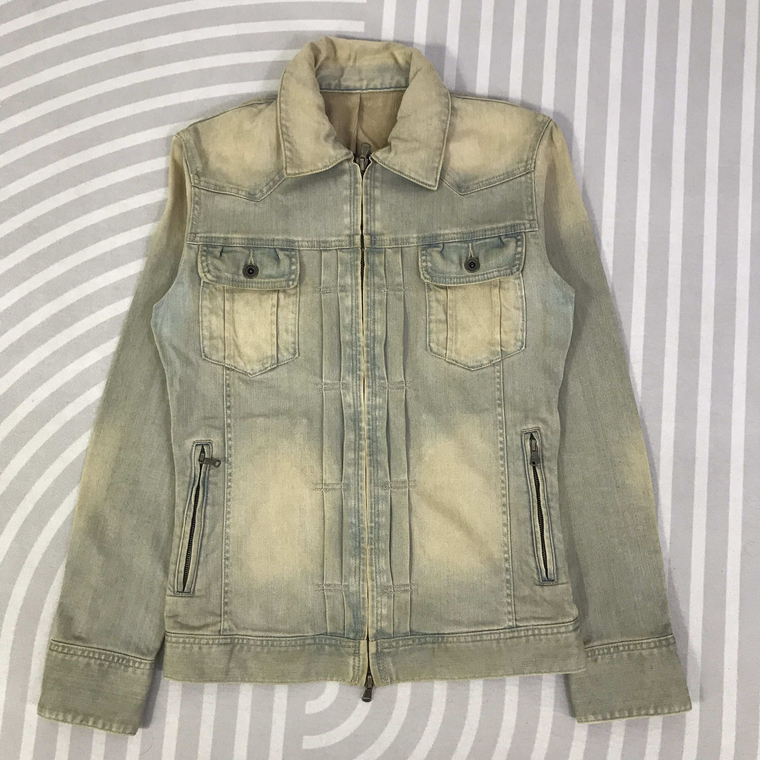 5351 POUR LES HOMMES Vintage 5351 Pour Les Hommes Rusty style Jacket K86B16 Size US L / EU 52-54 / 3 - 1 Thumbnail