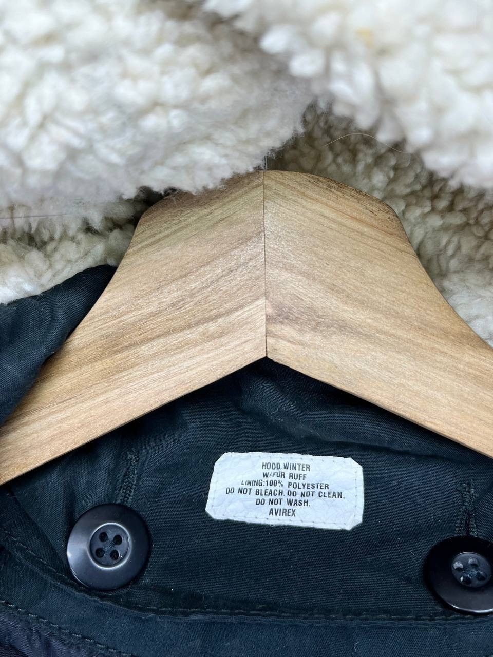 Avirex × Vintage Vintage Avirex MFG Fur Hoodie Parka Rare Jacket Size S / US 4 / IT 40 - 8 Thumbnail