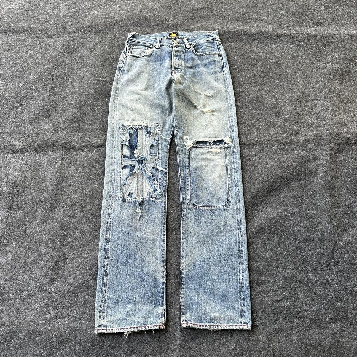 Paul Smith Red Ear Selvedge Faded Vintage Denim W29 D666 Size US 29 - 1 Thumbnail