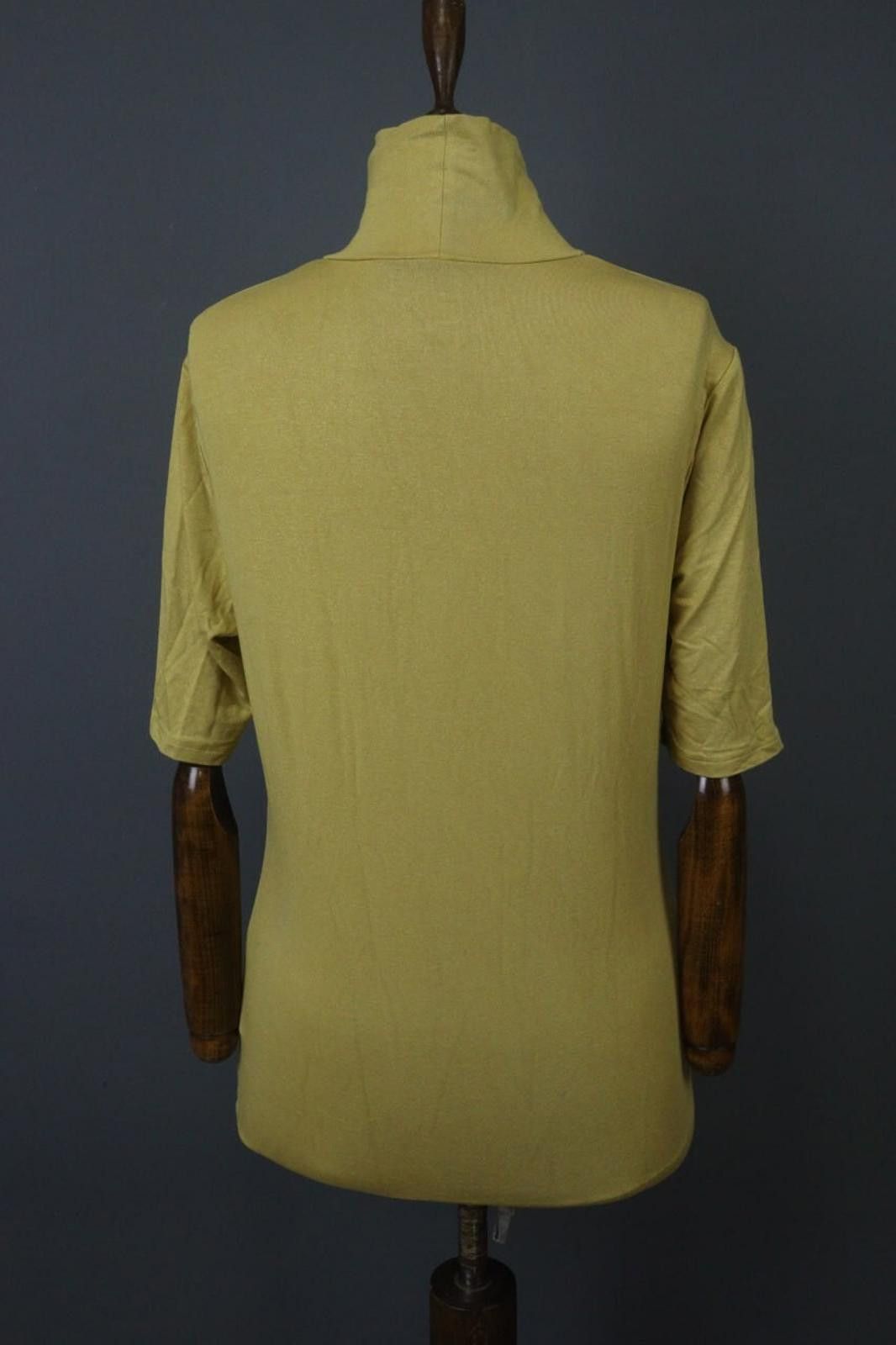 Lauren Ralph Lauren Lauren Ralph Lauren Yellow High Neck Blouse Top Size L Size L / US 10 / IT 46 - 7 Thumbnail