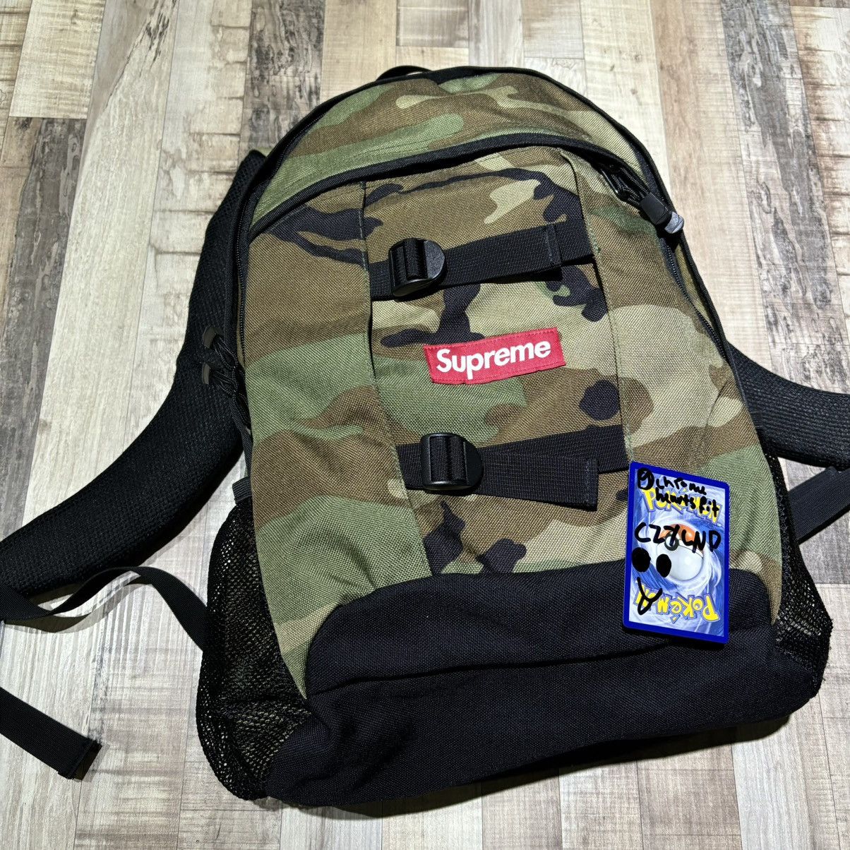 SUPREME 14ss LOGO BACKPACK CAMO ONESIZE