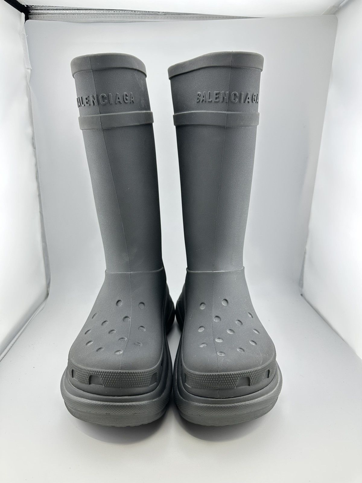 Balenciaga × Crocs BALENCIAGA X CROCS BOOTS SIZE 41 Size US 10 / IT 40 - 3 Thumbnail