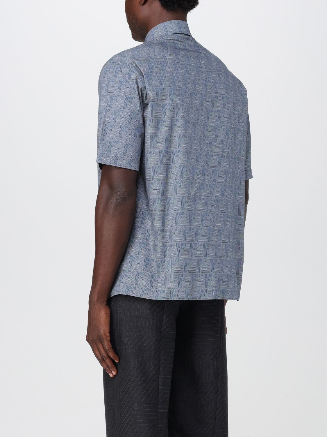 Fendi o1s1wg110125 Shirt in Grey Size US L / EU 52-54 / 3 - 4 Thumbnail