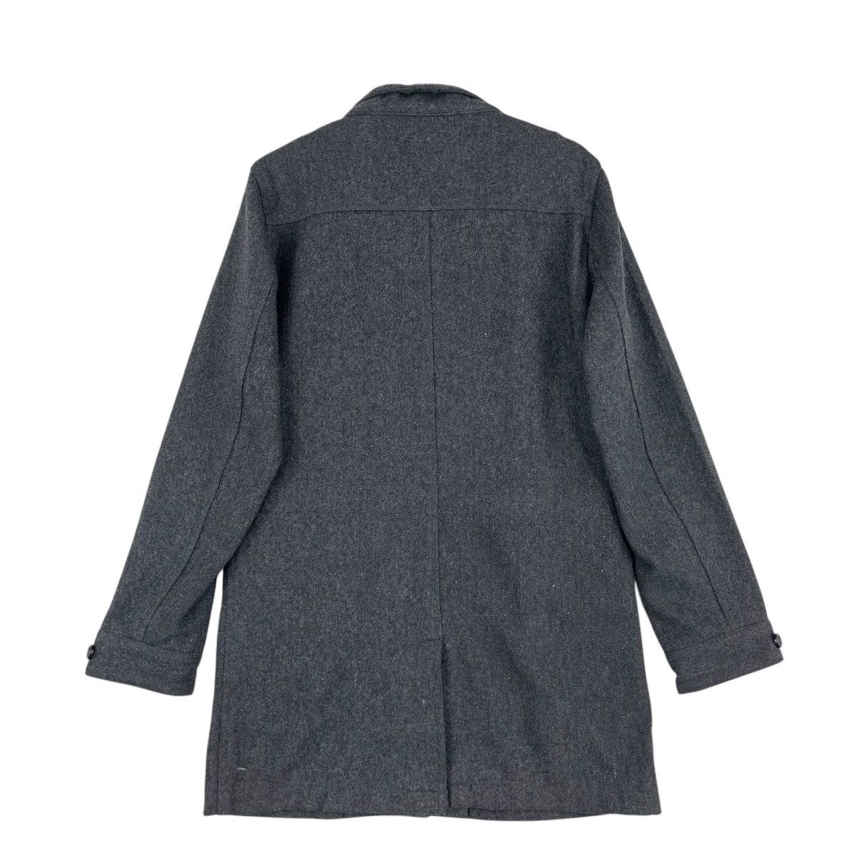 Katharine Hamnett London Hamnett Wool Dark Grey Coat Size US M / EU 48-50 / 2 - 5 Thumbnail