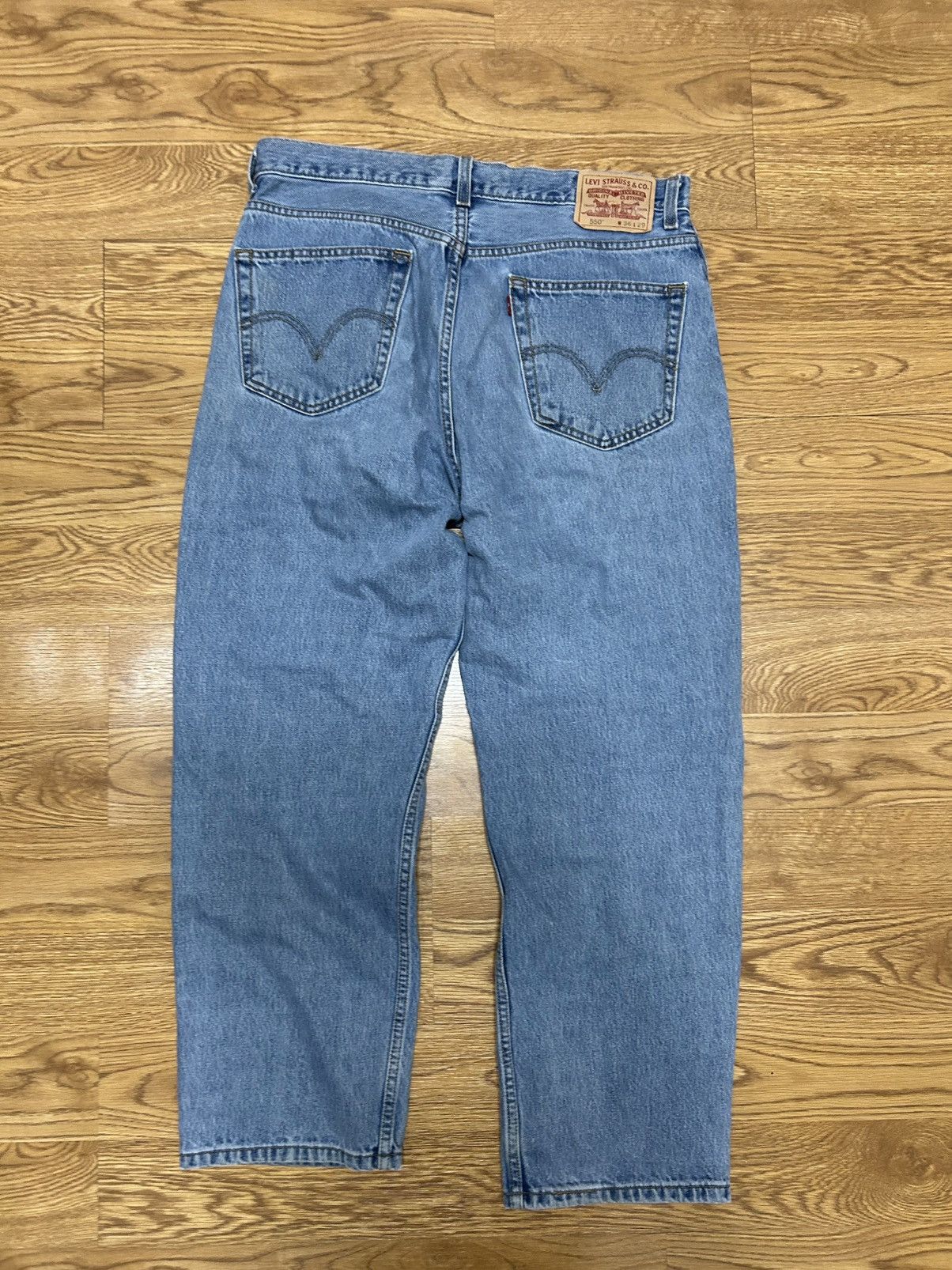 Levi's Vintage 36x29 Levi’s 550 Relaxed Jeans Size US 36 / EU 52 - 3 Thumbnail
