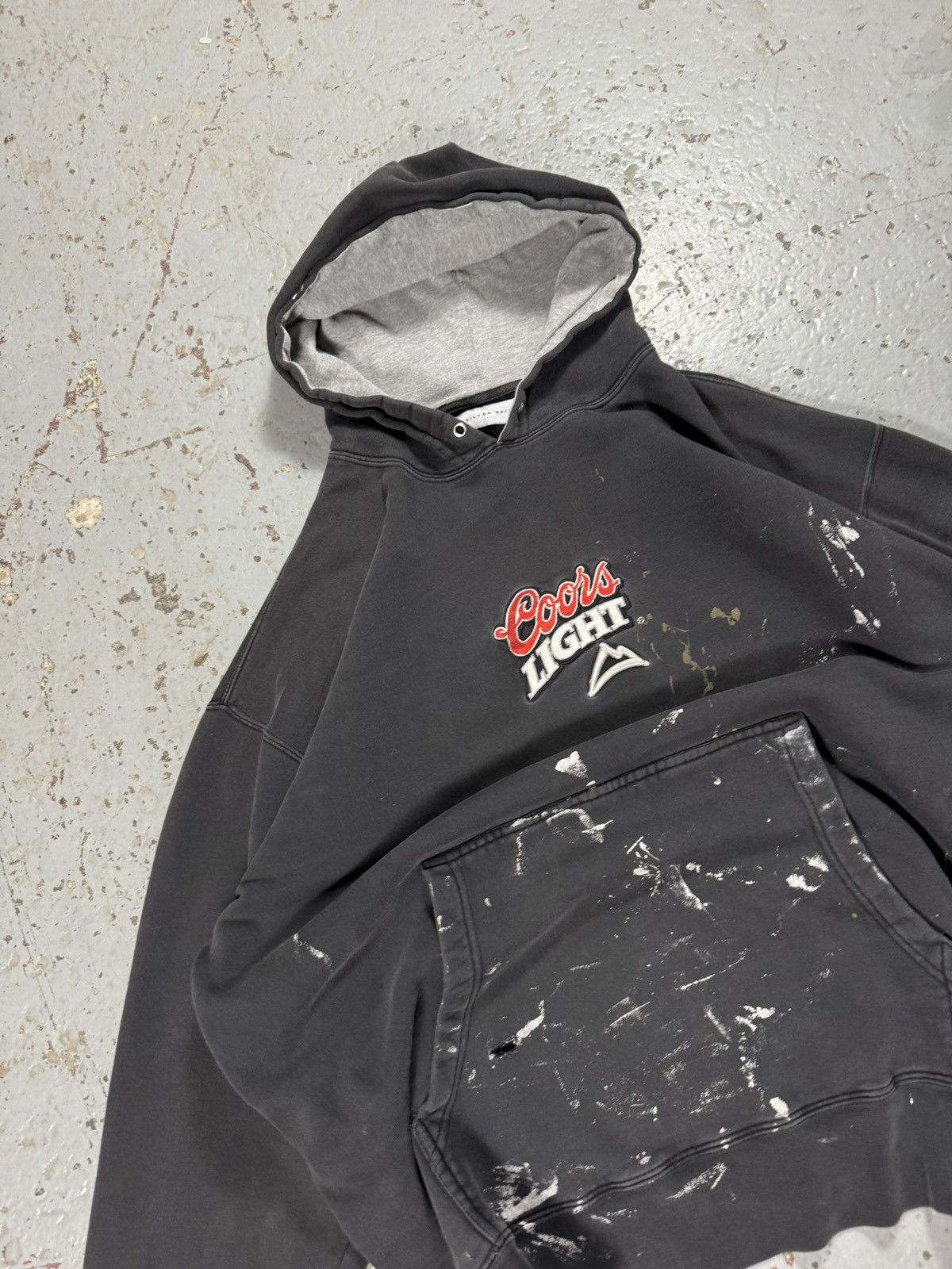 Other Vintage Distressed Thrashed Coors Light Painter Splas Hoodie Size US XL / EU 56 / 4 - 3 Thumbnail
