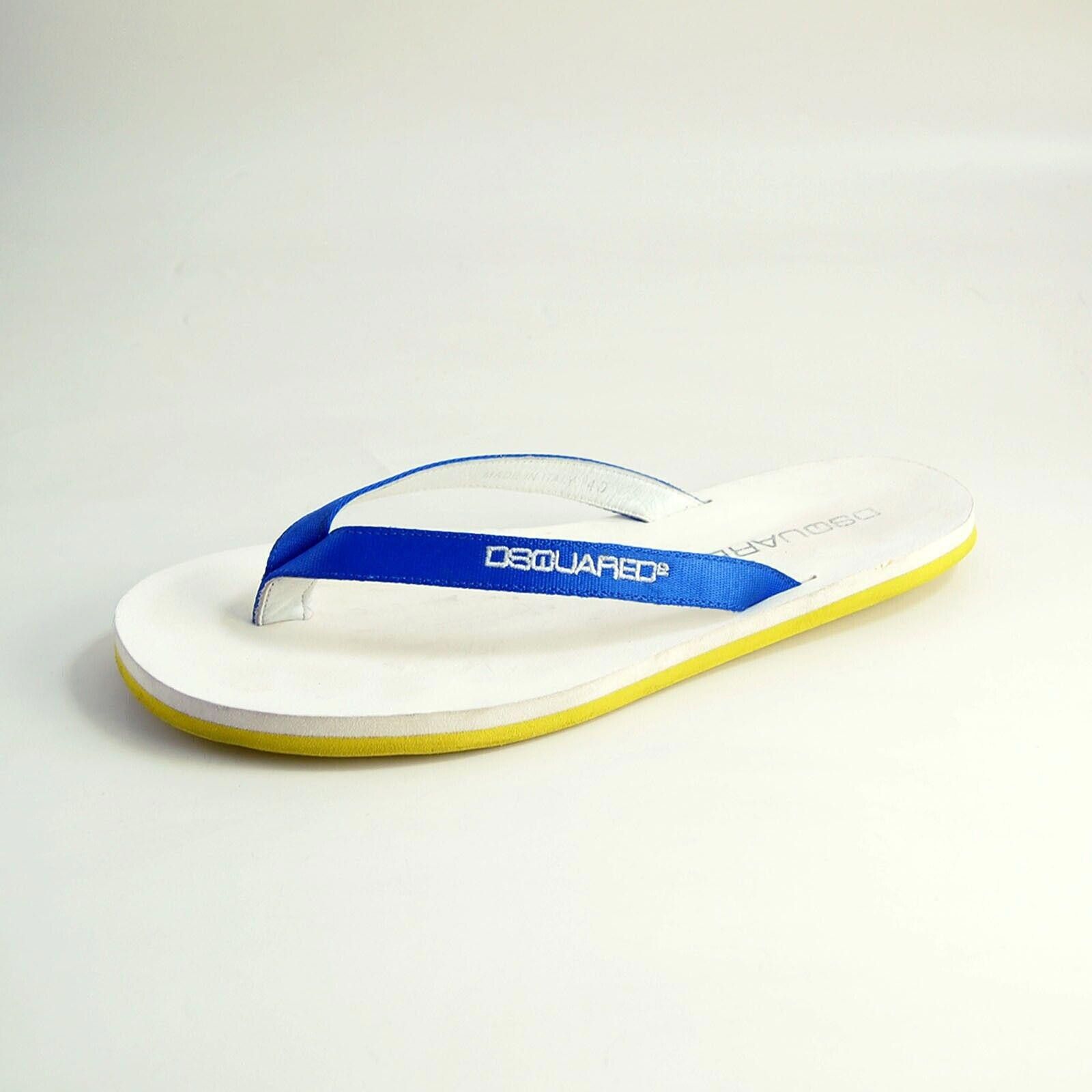 Dsquared2 Dsquared2 Thong Slides Sandals Blue Mens US 7 EU 40 Size US 7 / EU 40 - 1 Thumbnail